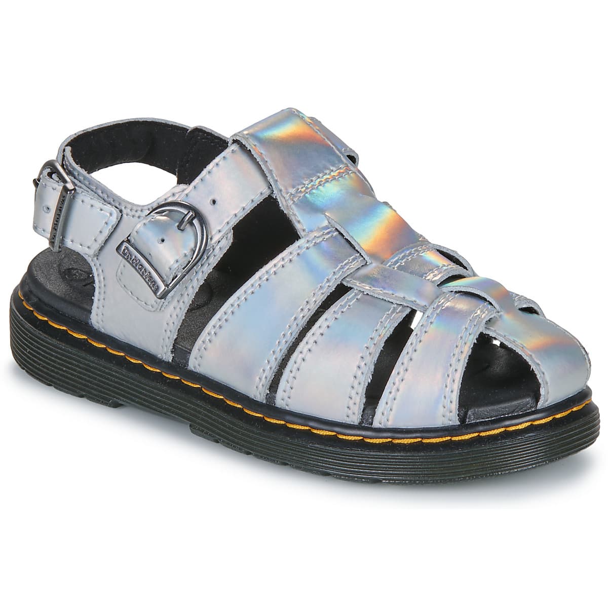 Girls' Sandals Dr. Martens Silver