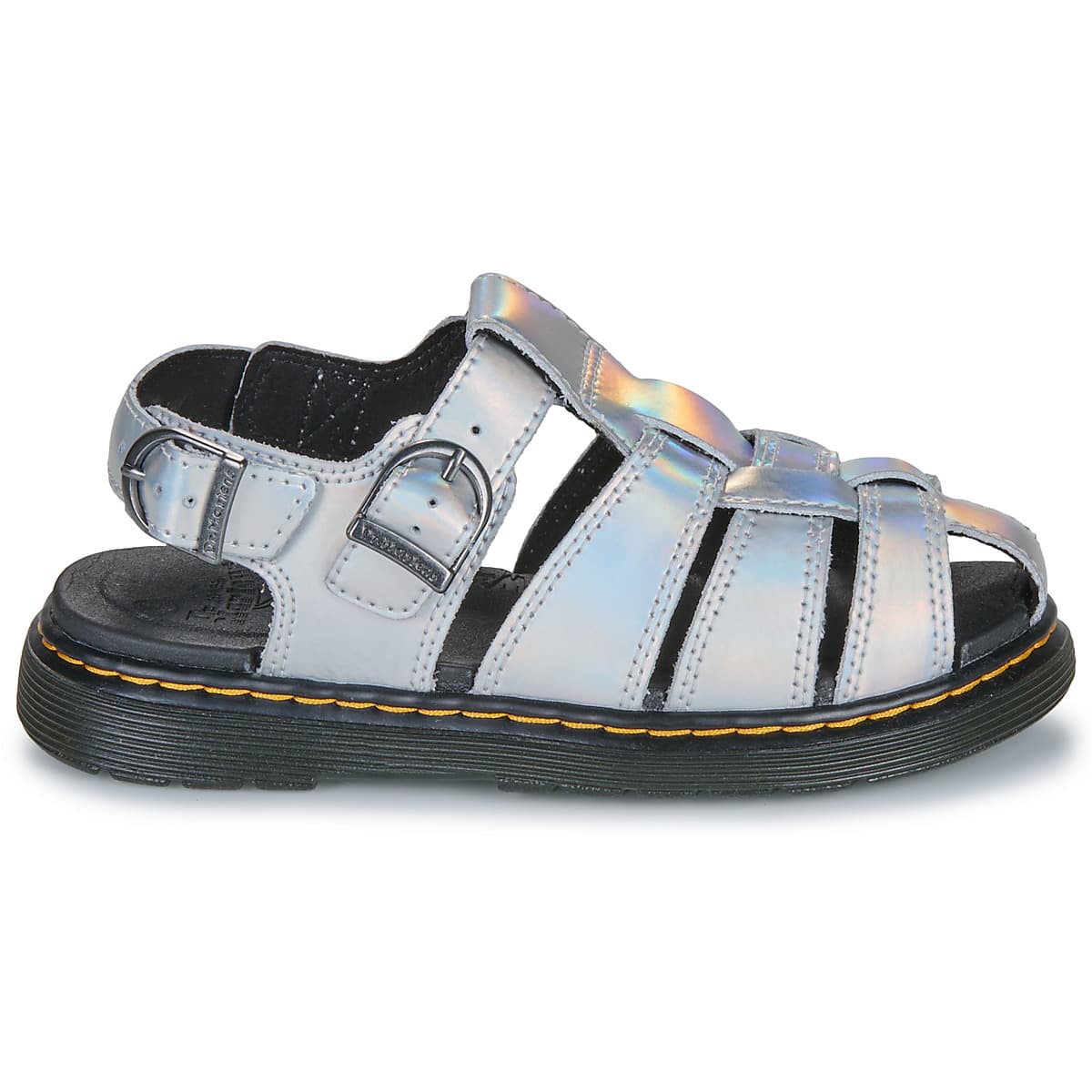 Girls' Sandals Dr. Martens Silver