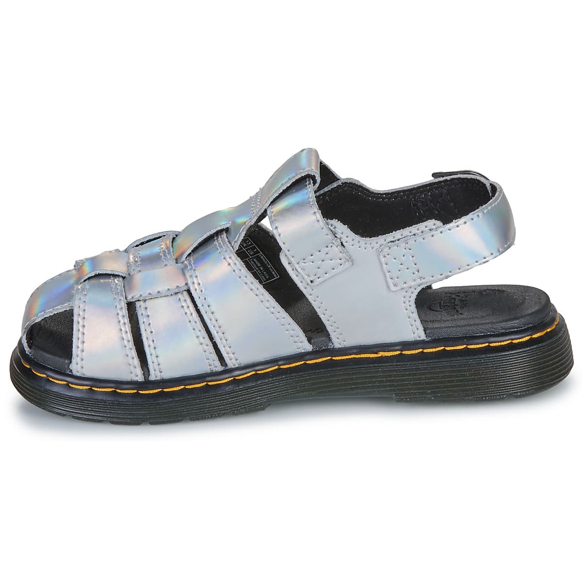 Girls' Sandals Dr. Martens Silver