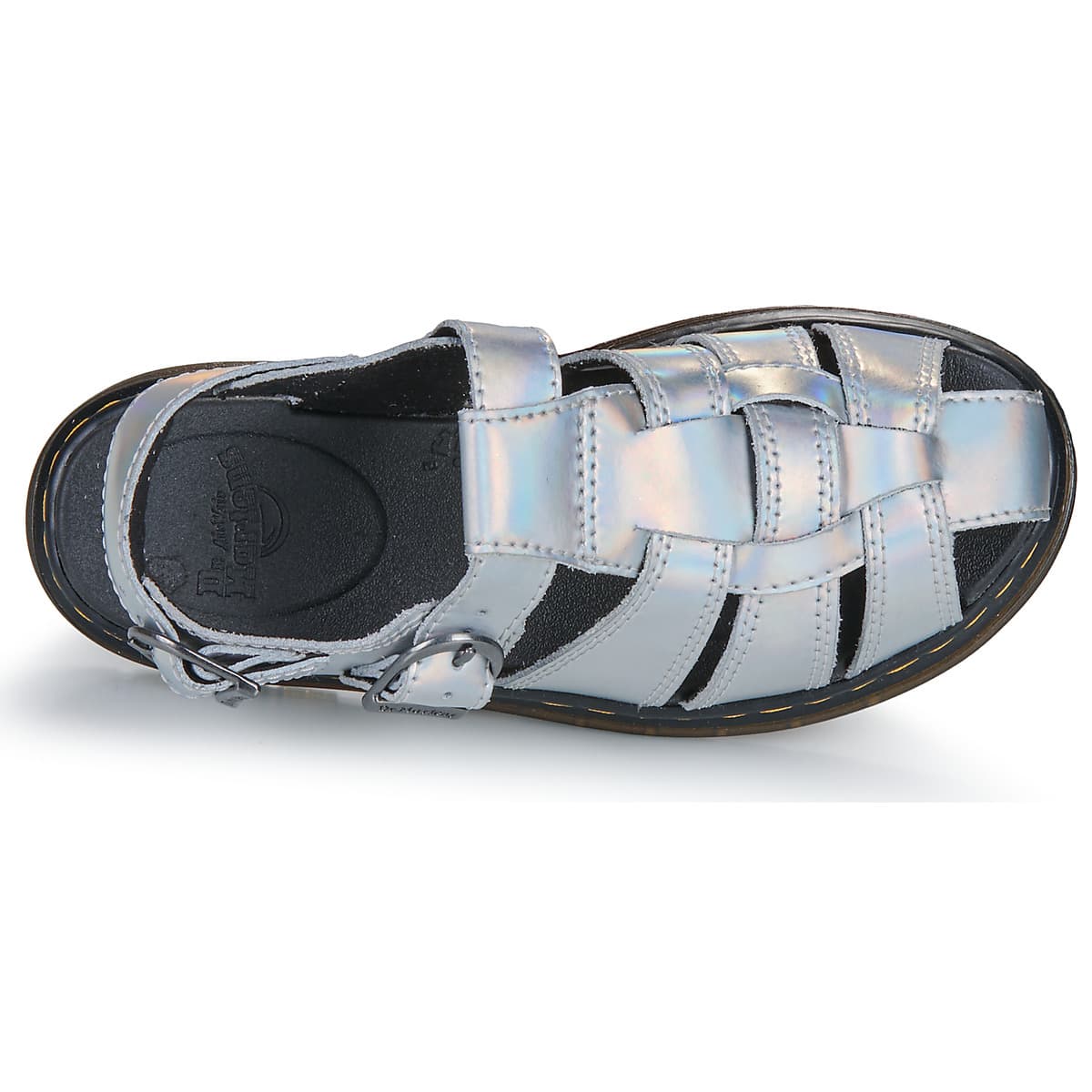 Girls' Sandals Dr. Martens Silver