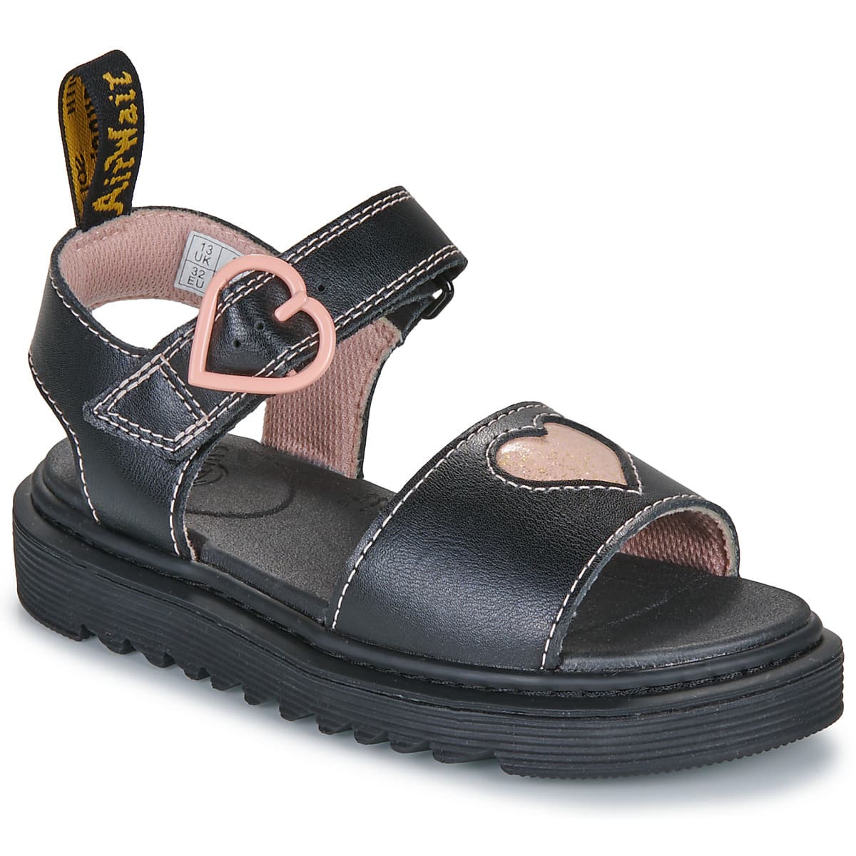 Girls' Sandals Dr. Martens Black