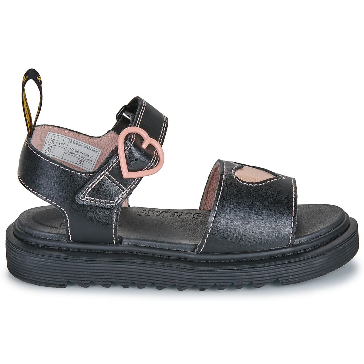 Girls' Sandals Dr. Martens Black