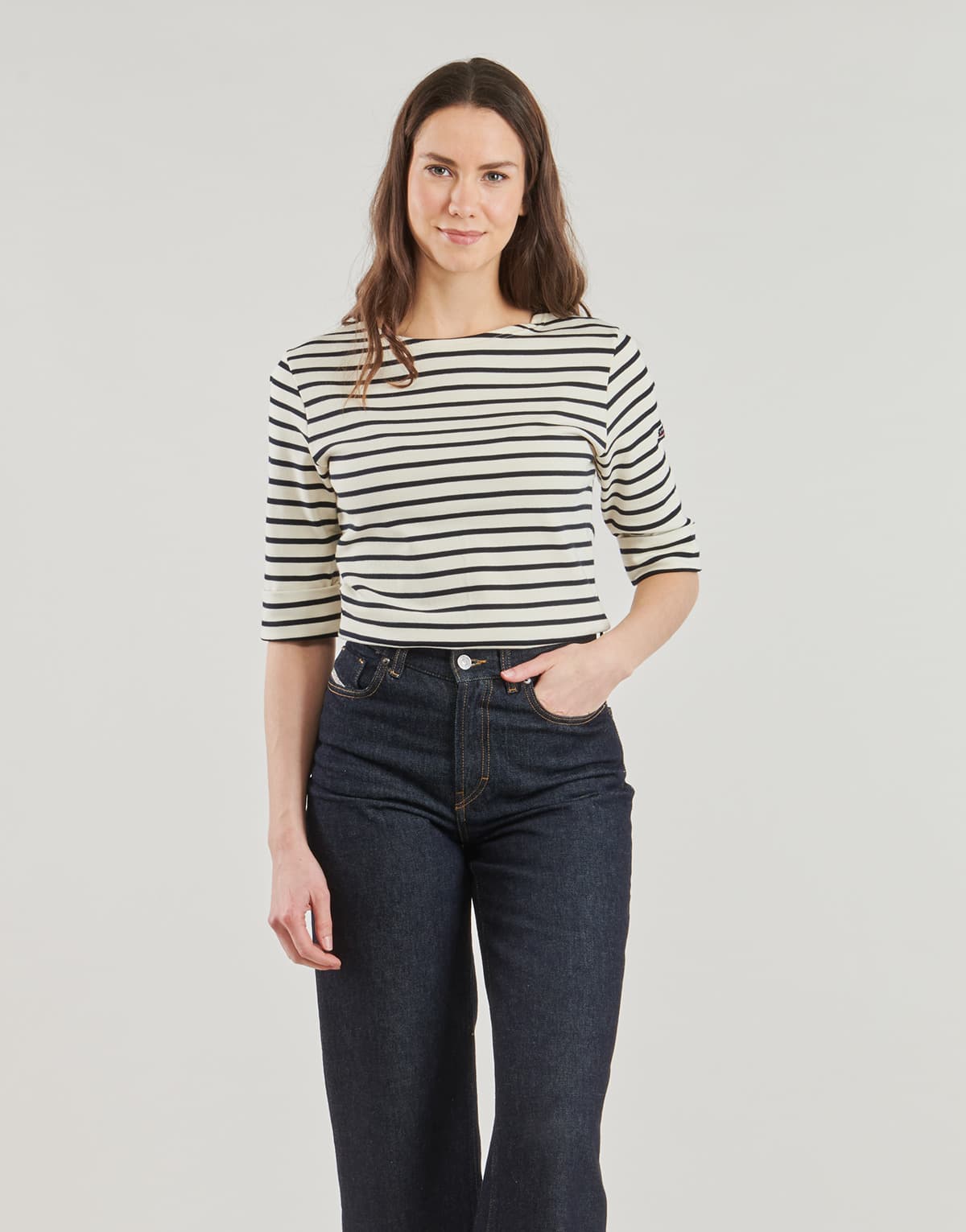 Women's T-Shirts Armor Lux White