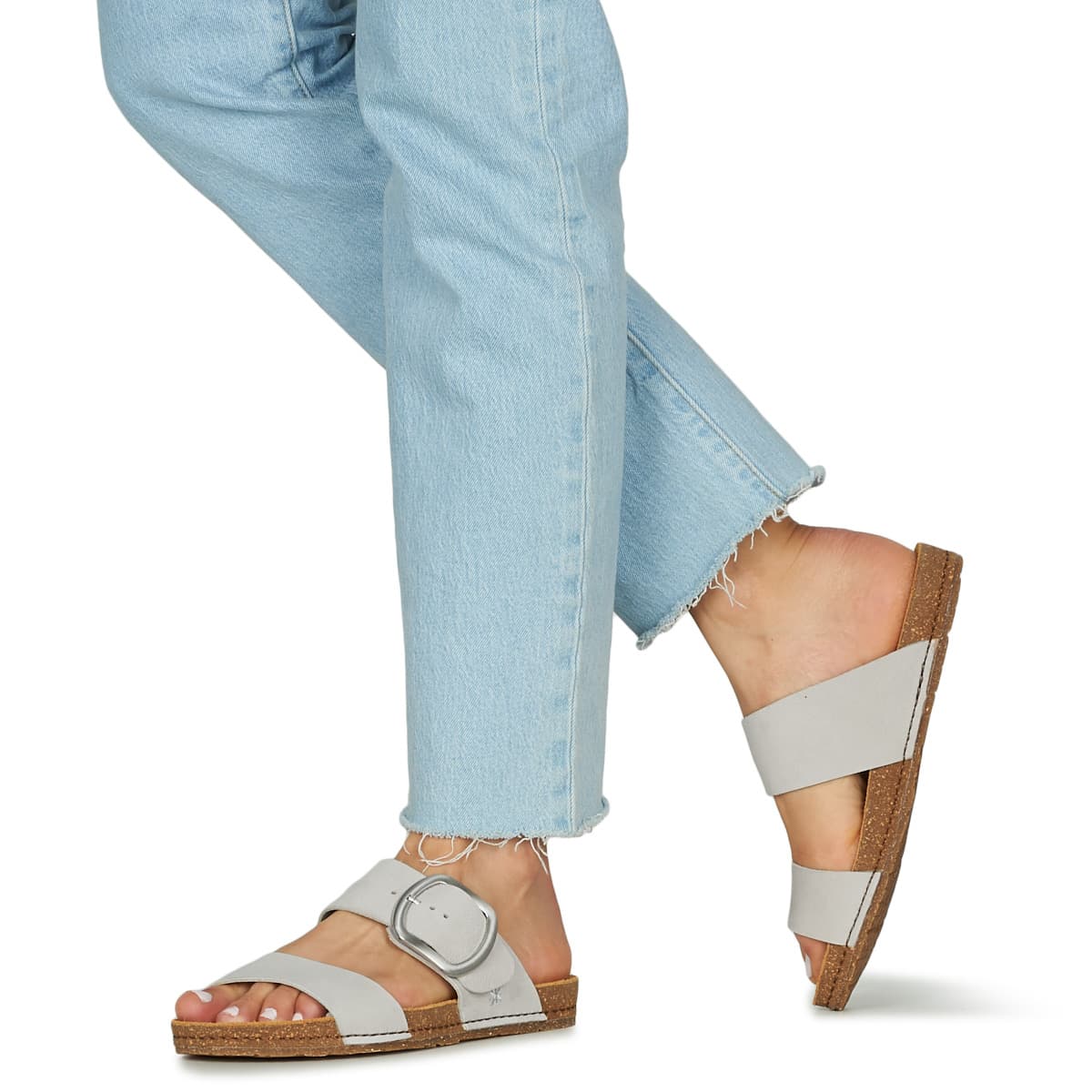 Women's Mules Art White