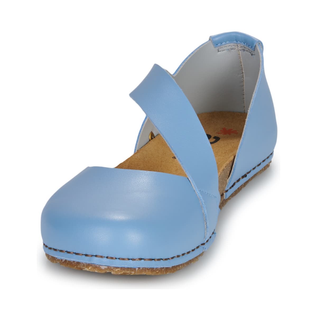 Women's Ballet Flats Art Blue