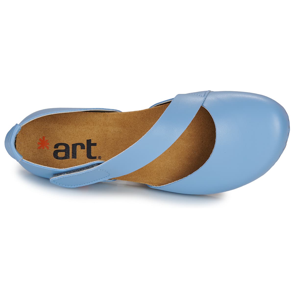 Women's Ballet Flats Art Blue