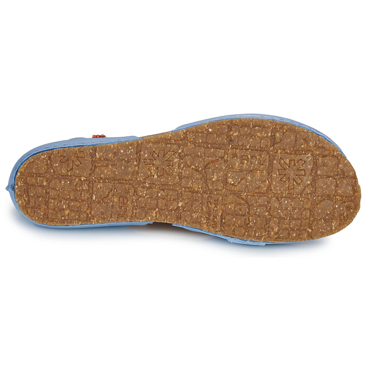 Women's Ballet Flats Art Blue