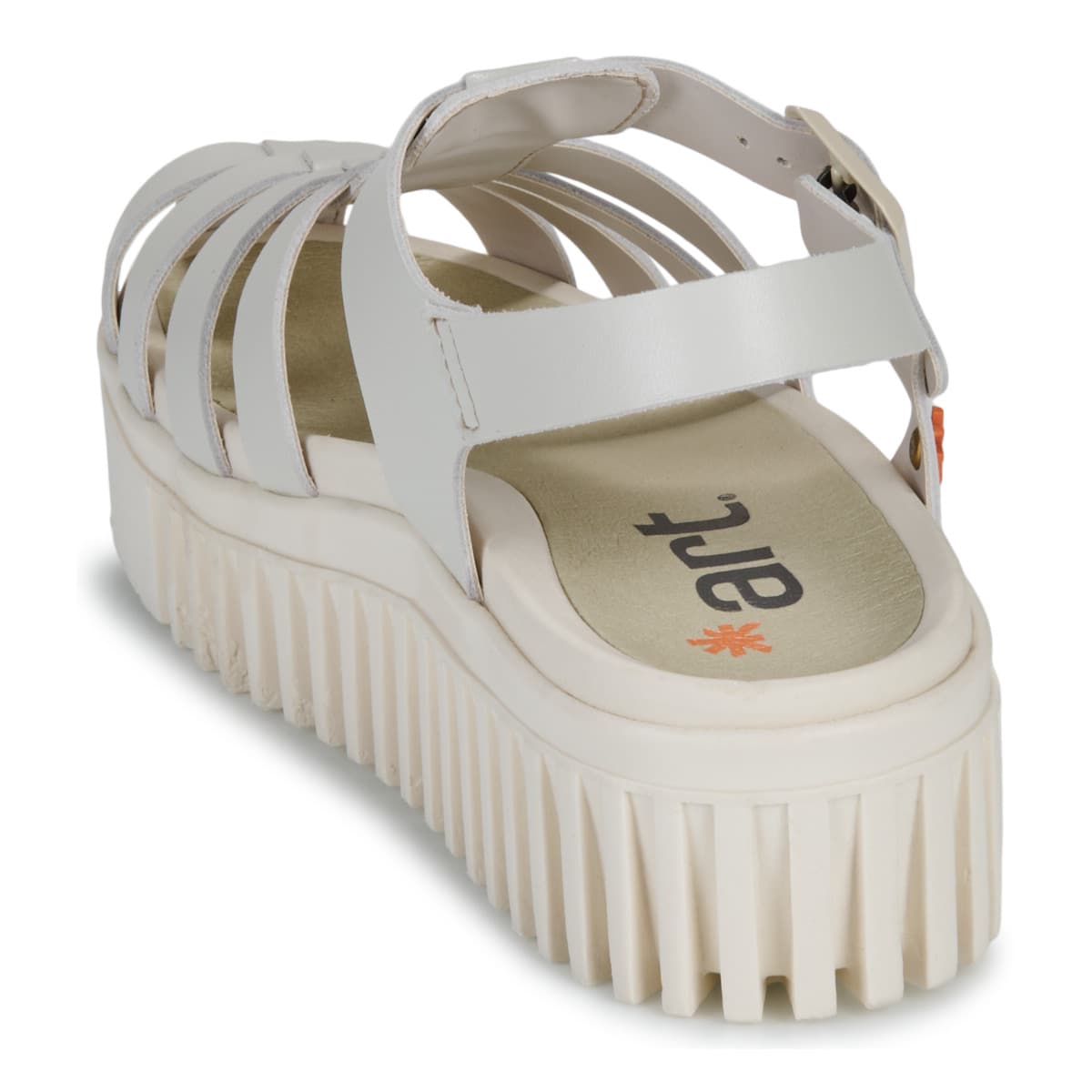 Women's Platforms Art White