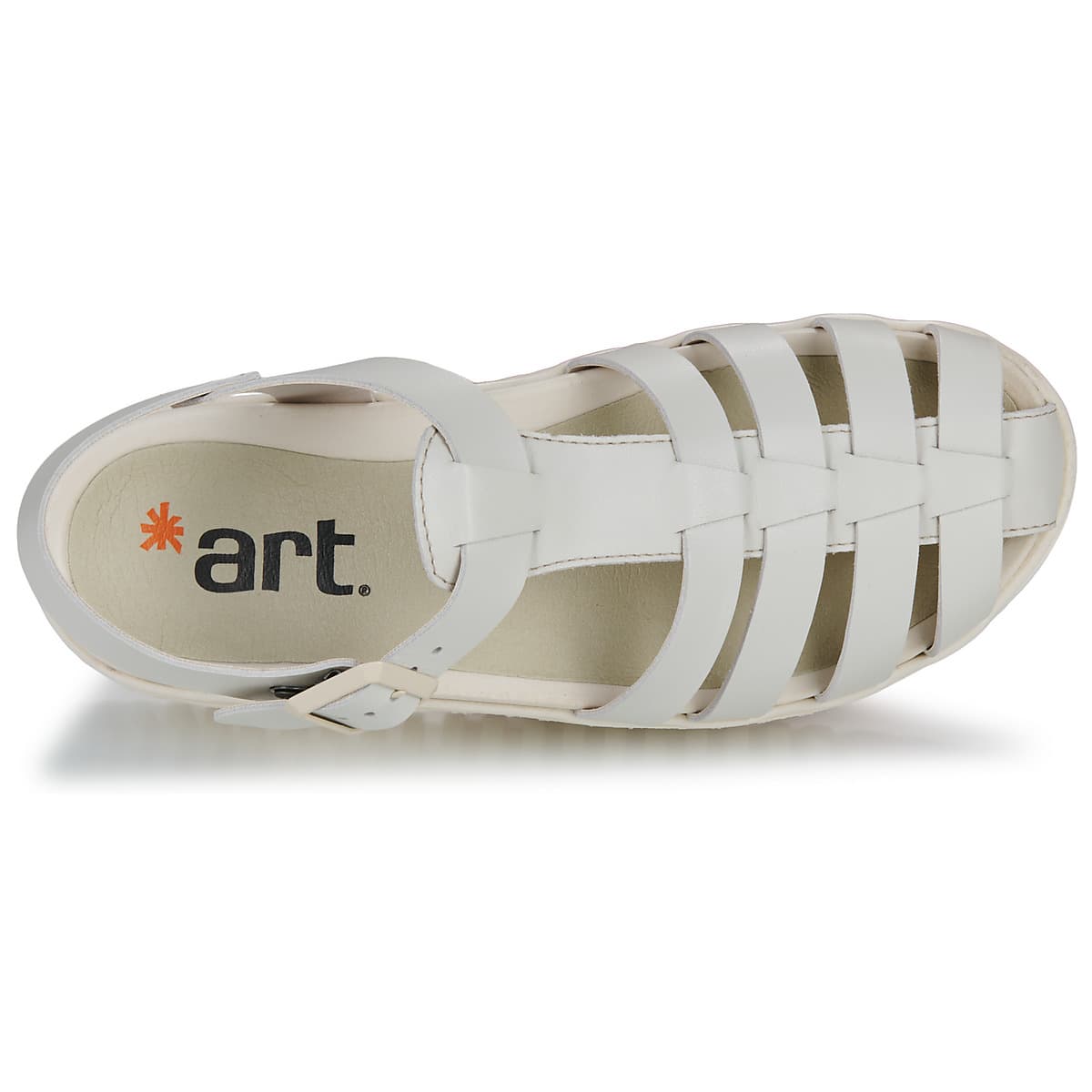 Women's Platforms Art White