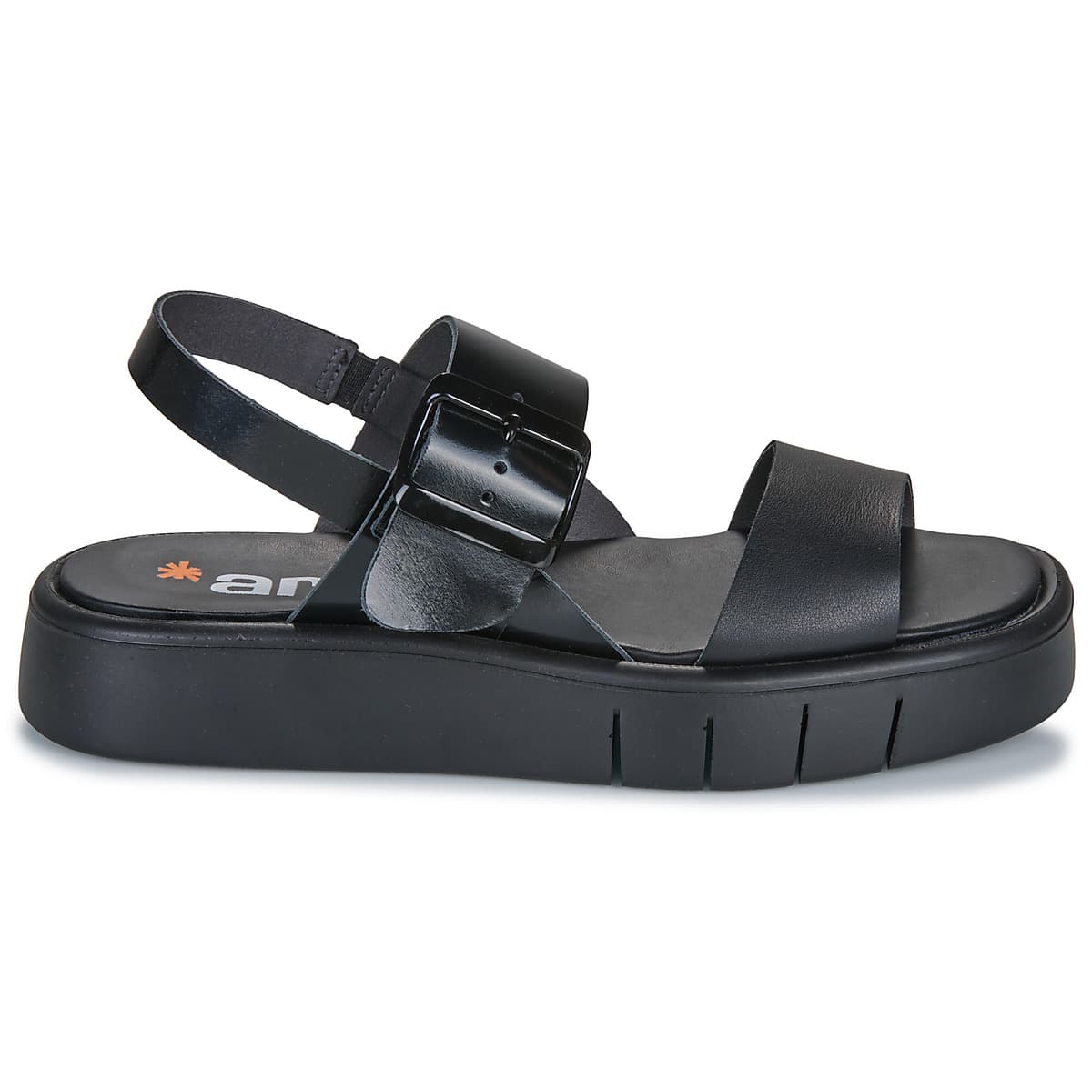 Women's Platforms Art Black