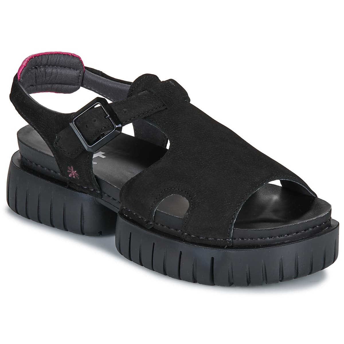 Women's Platforms Art Black