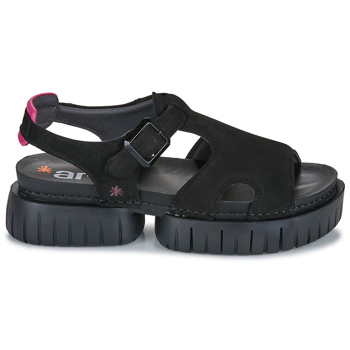 Women's Platforms Art Black