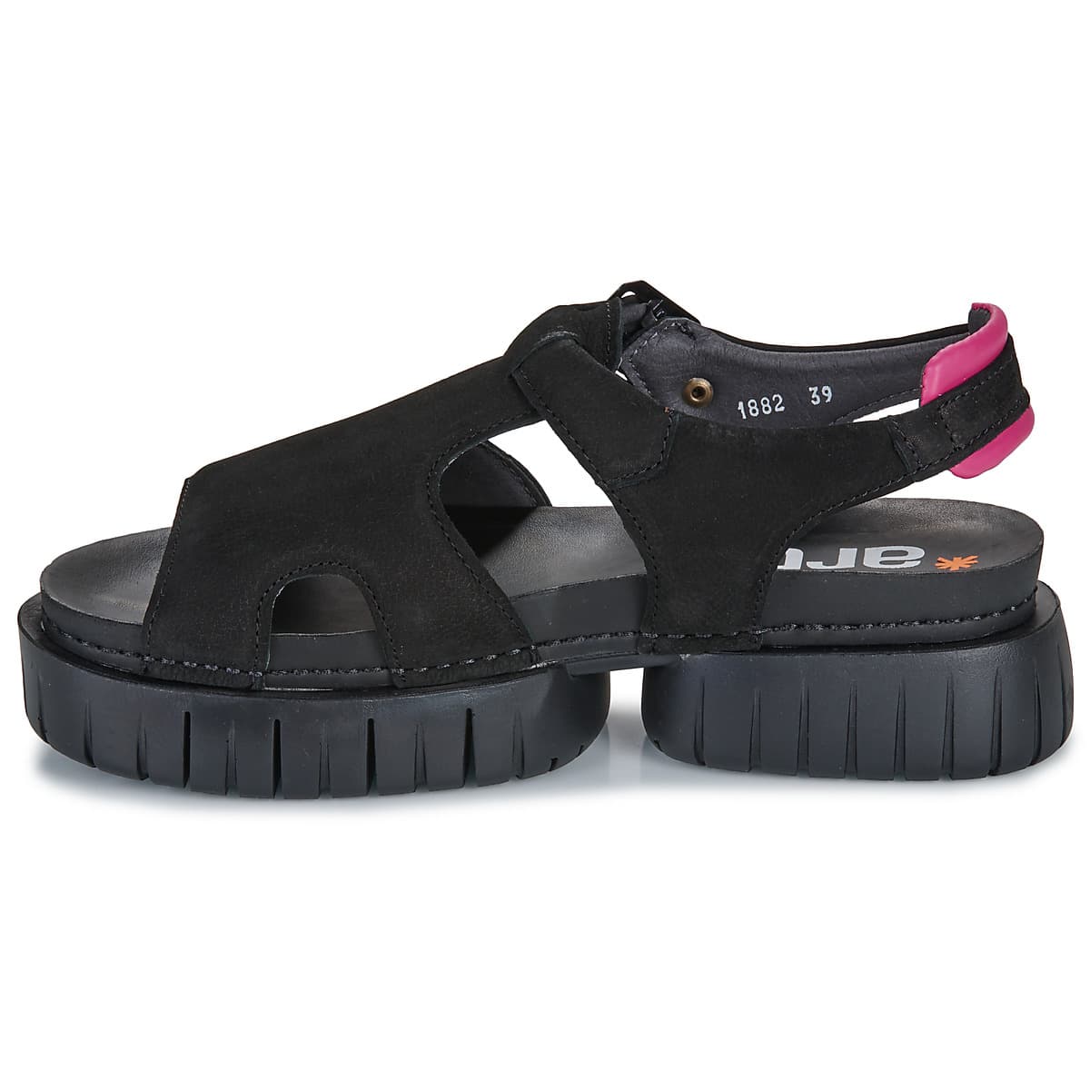 Women's Platforms Art Black