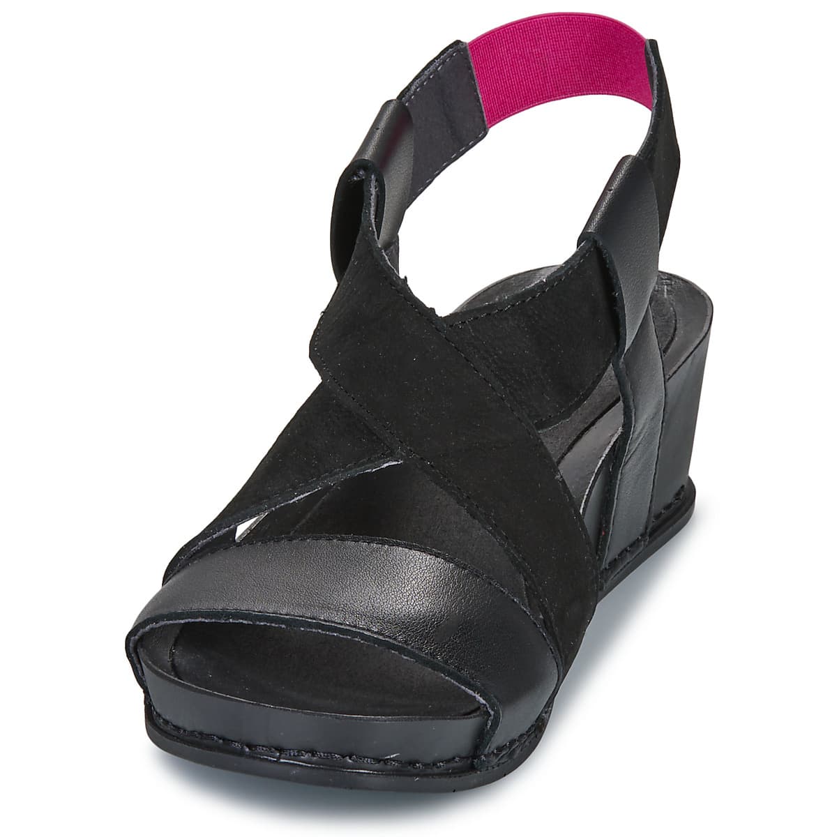 Women's Platforms Art Black