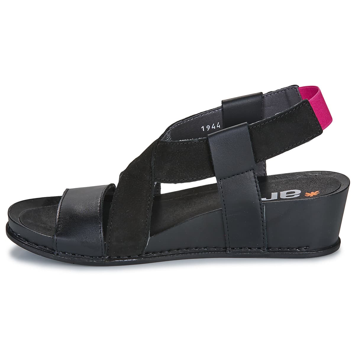 Women's Platforms Art Black