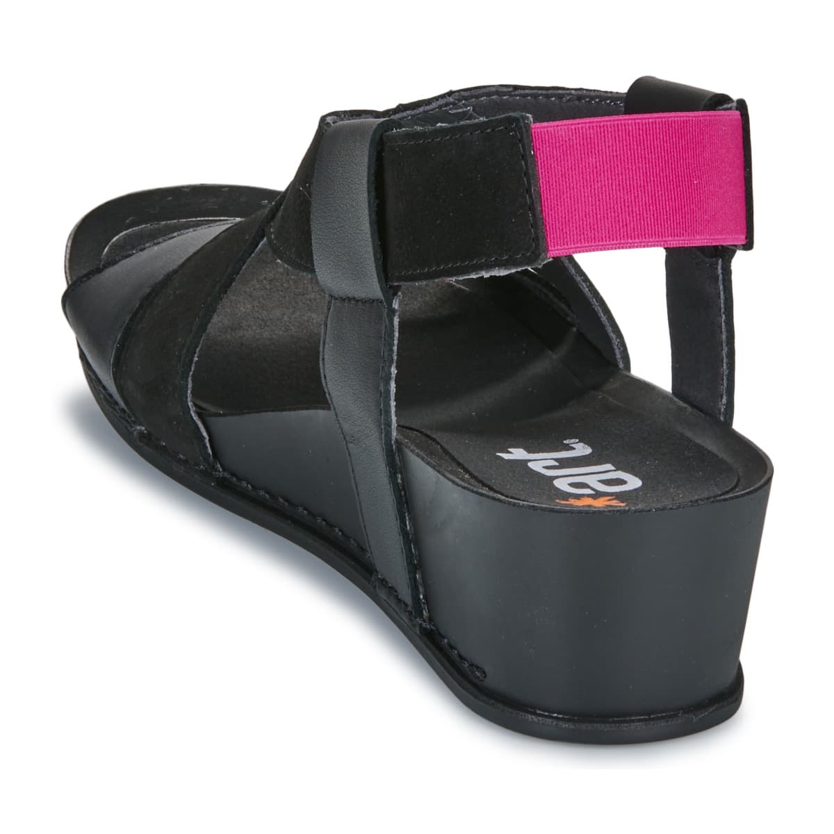 Women's Platforms Art Black