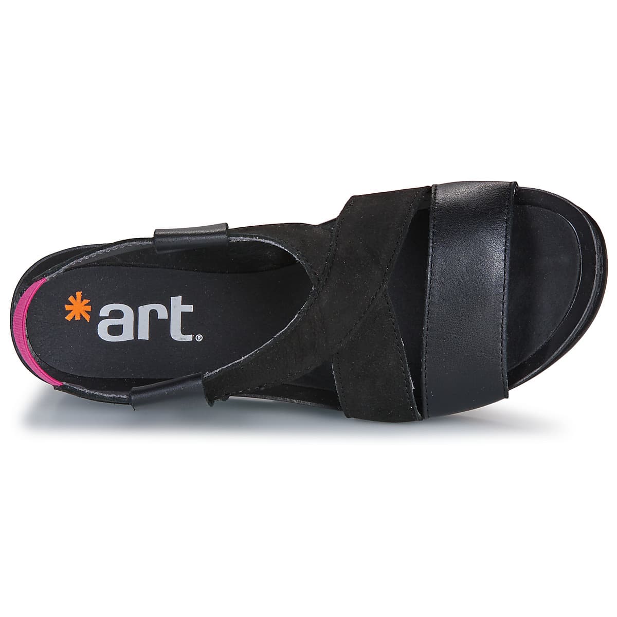 Women's Platforms Art Black