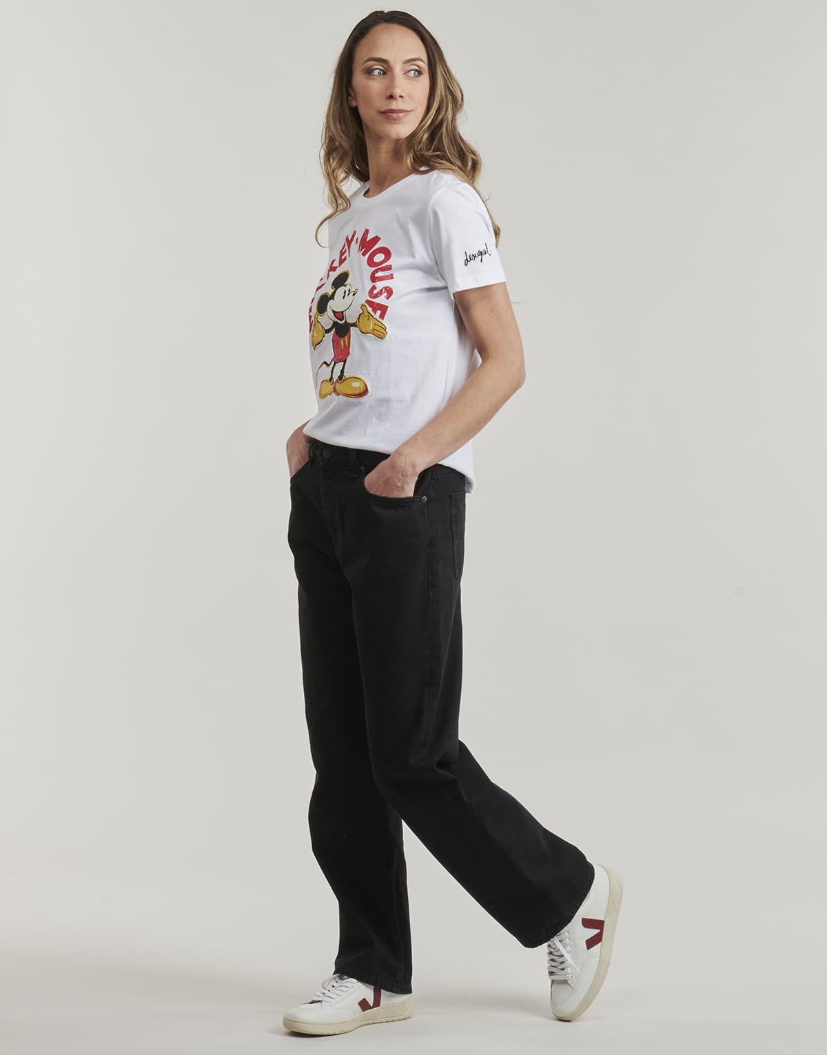 Women's T-Shirts Desigual White
