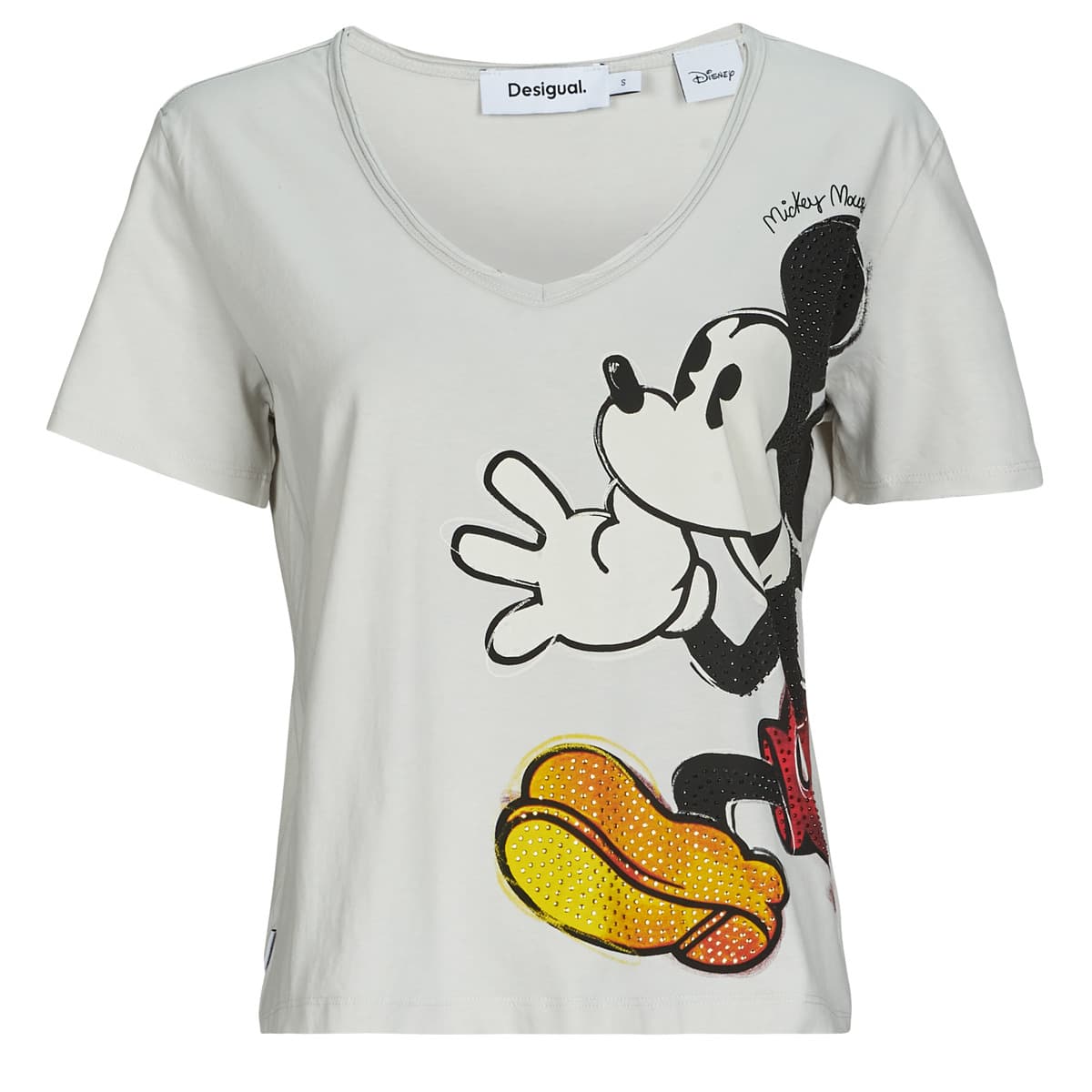 Women's T-Shirts Desigual White