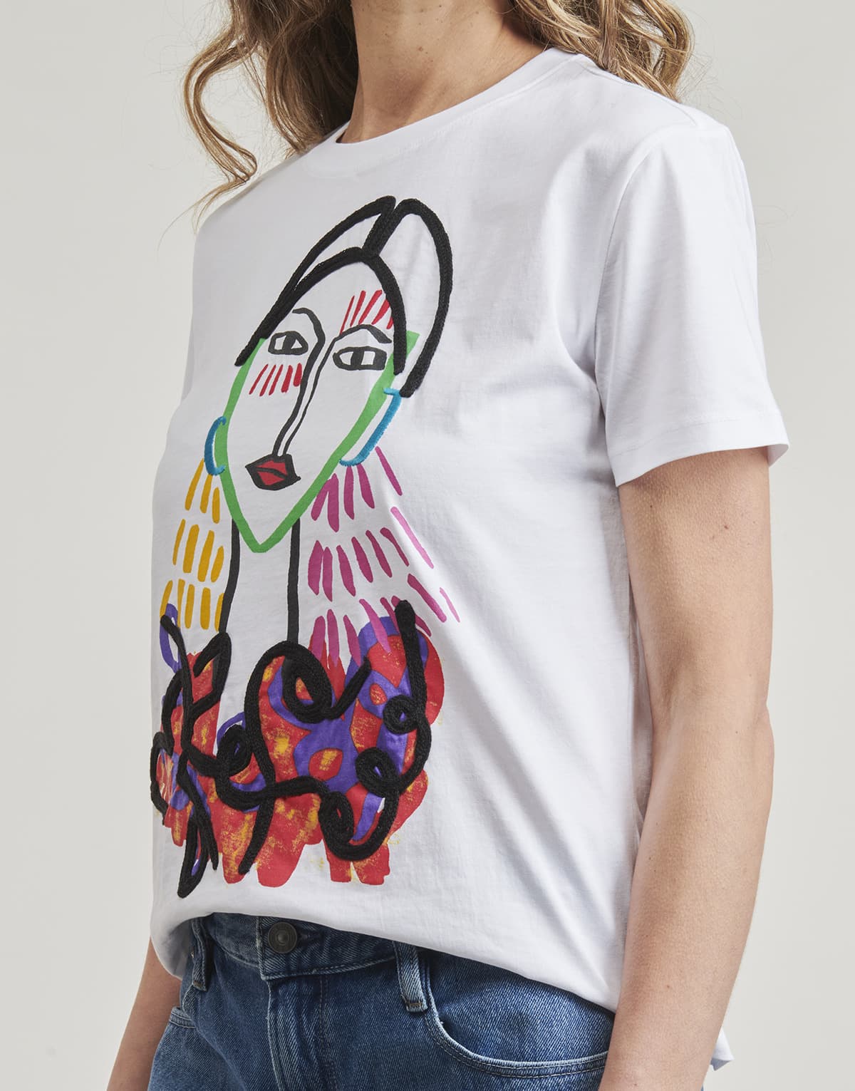 Women's T-Shirts Desigual White