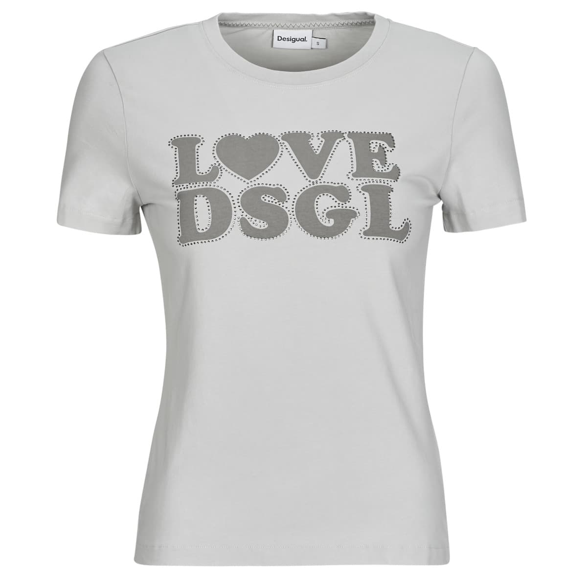 T-shirt με κοντά μανίκια Desigual LOVE DSGL