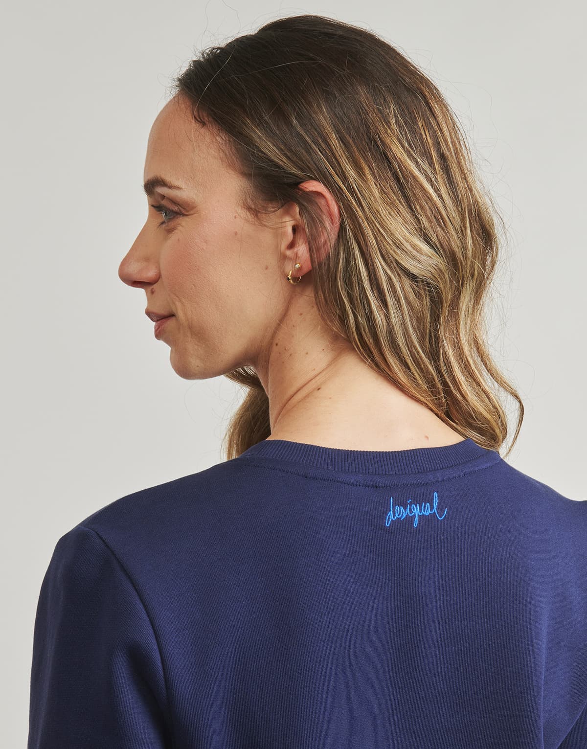 Women's Sports T-Shirts Desigual Blue