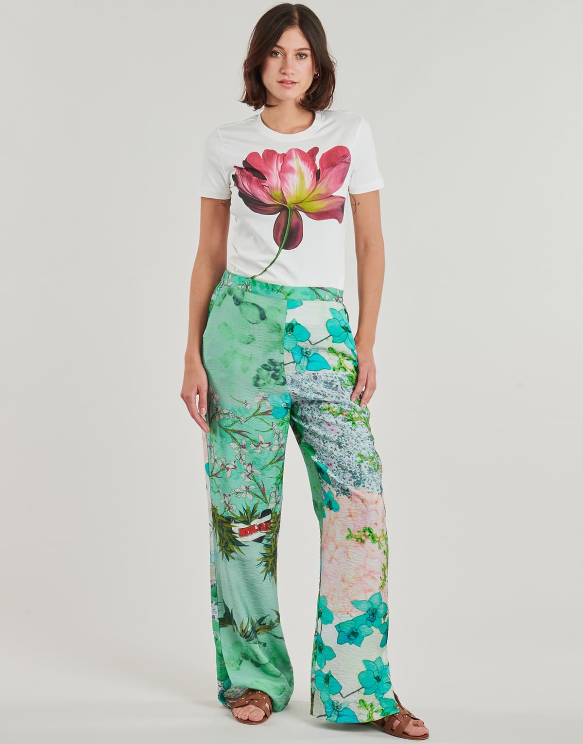 Women's Pants Desigual Multicolor
