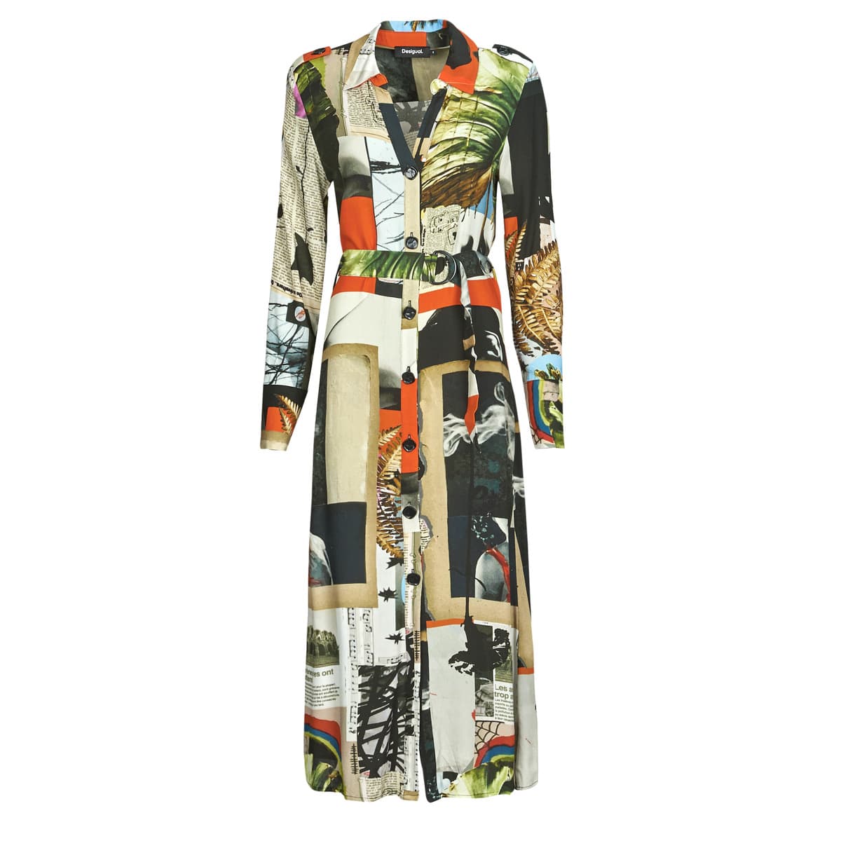 Μακριά Φορέματα Desigual COLLAGE LACROIX