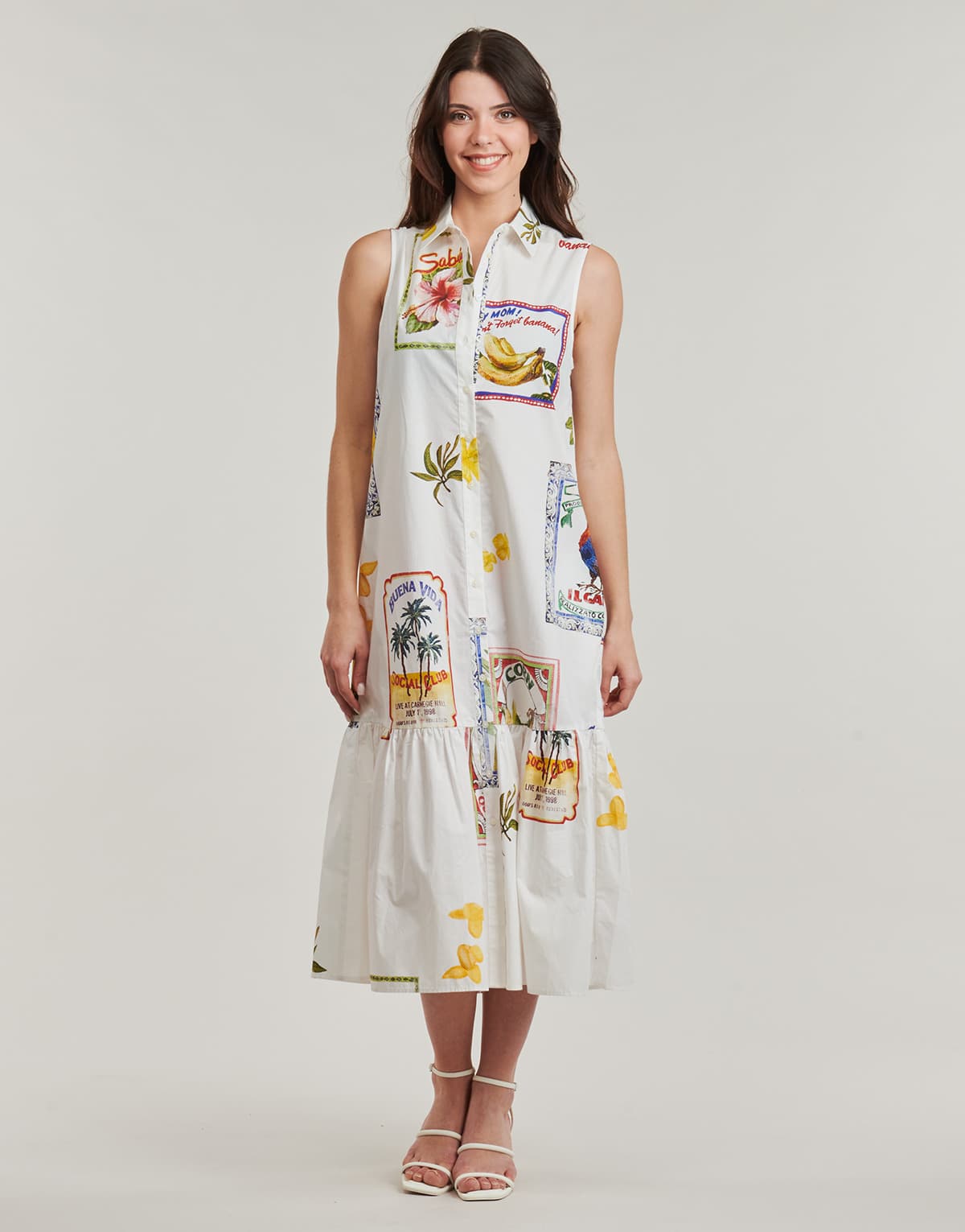 Women's Dresses Desigual White