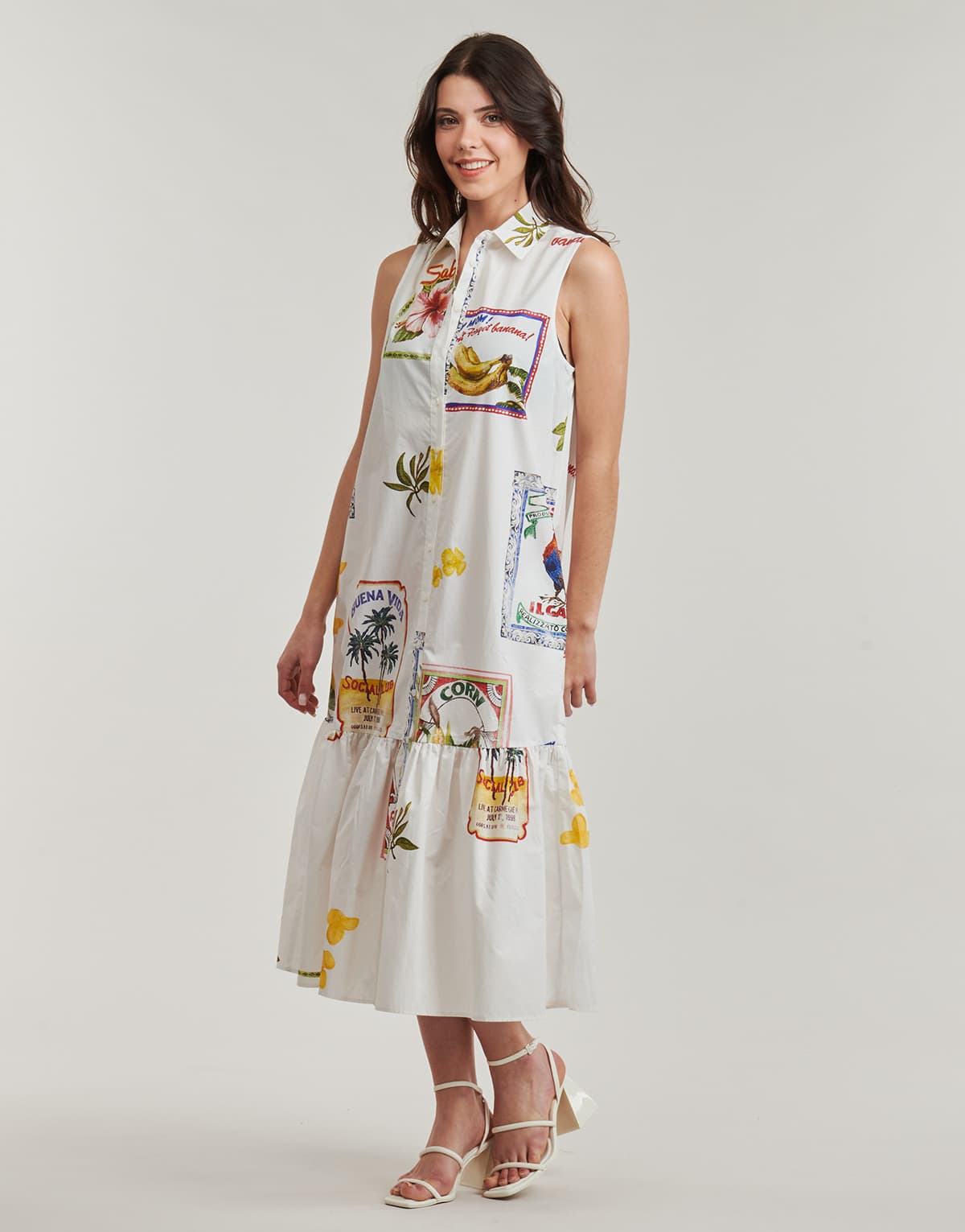 Women's Dresses Desigual White