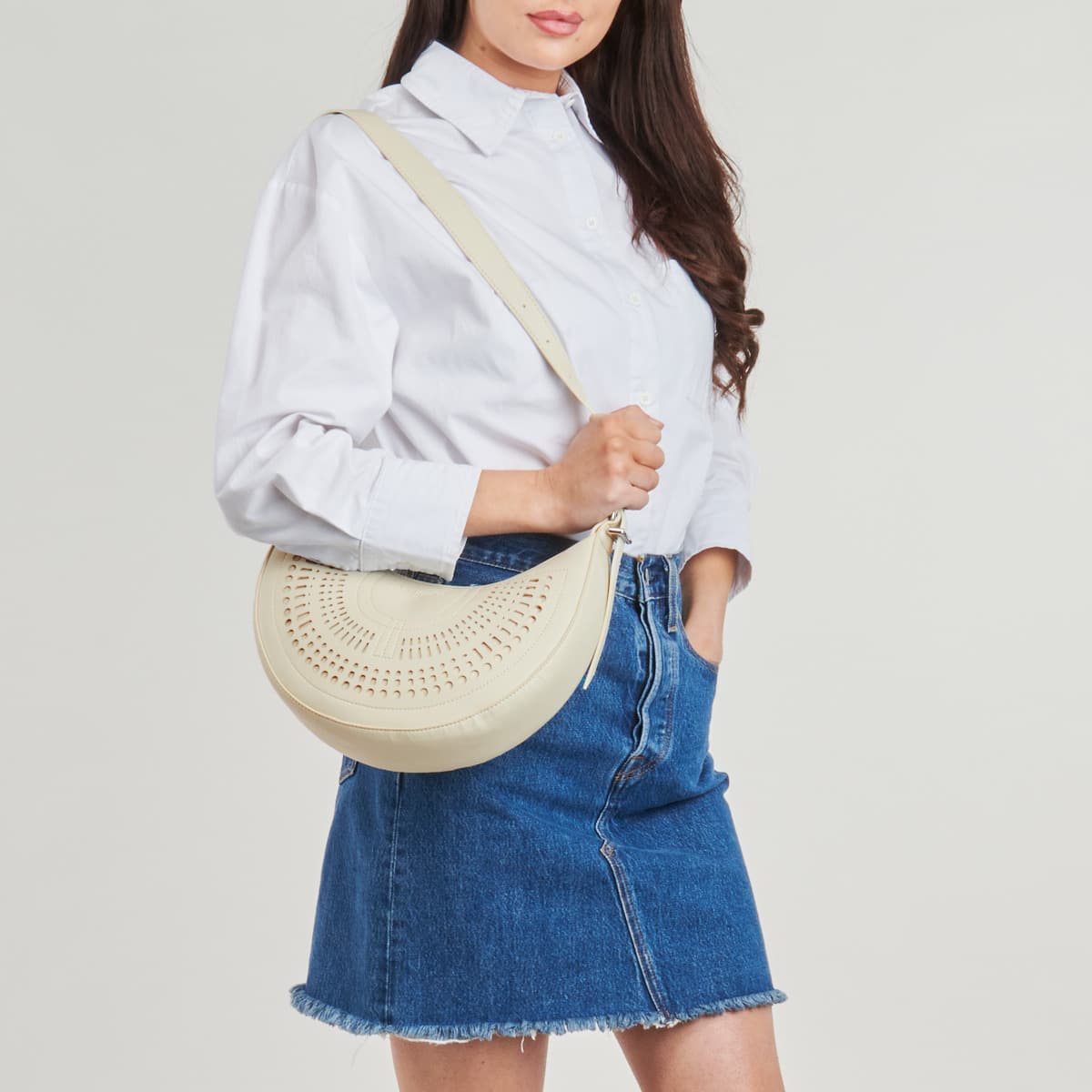 Women's Shoulder Bags Desigual White