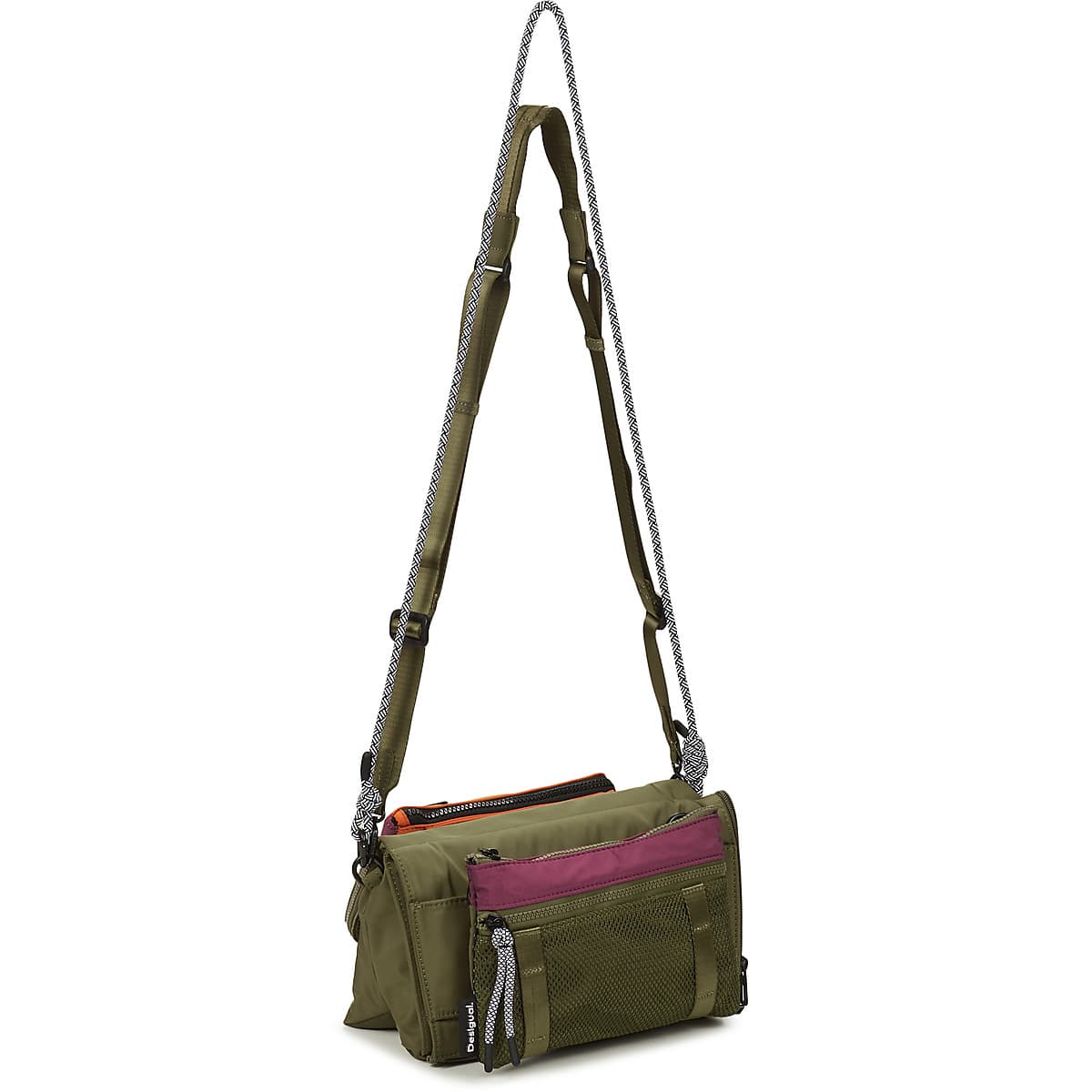 Women's Shoulder Bags Desigual Khaki