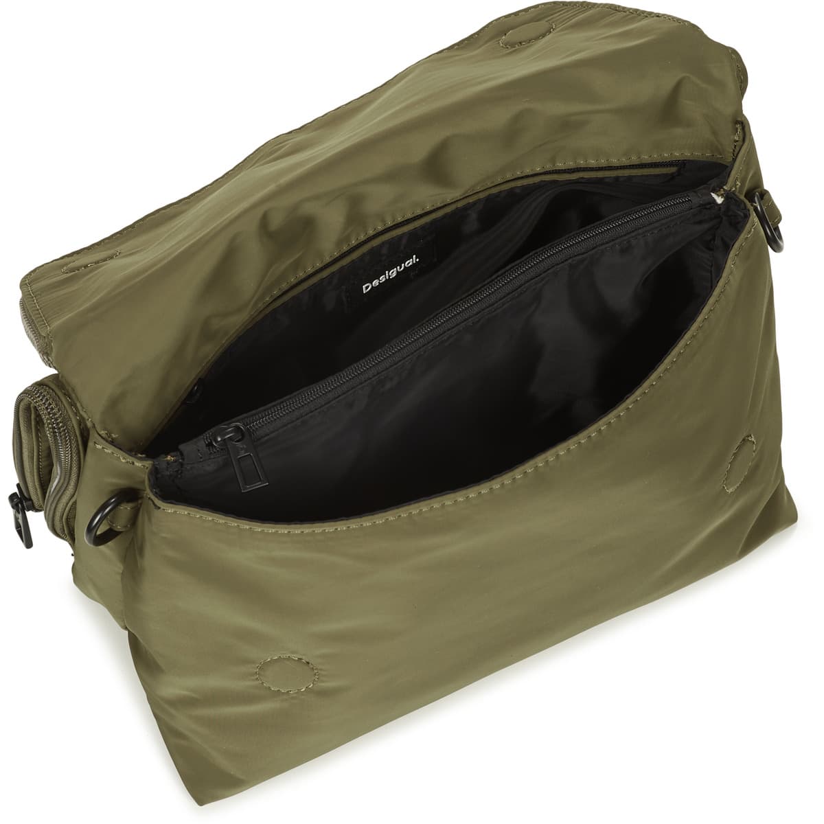 Women's Shoulder Bags Desigual Khaki