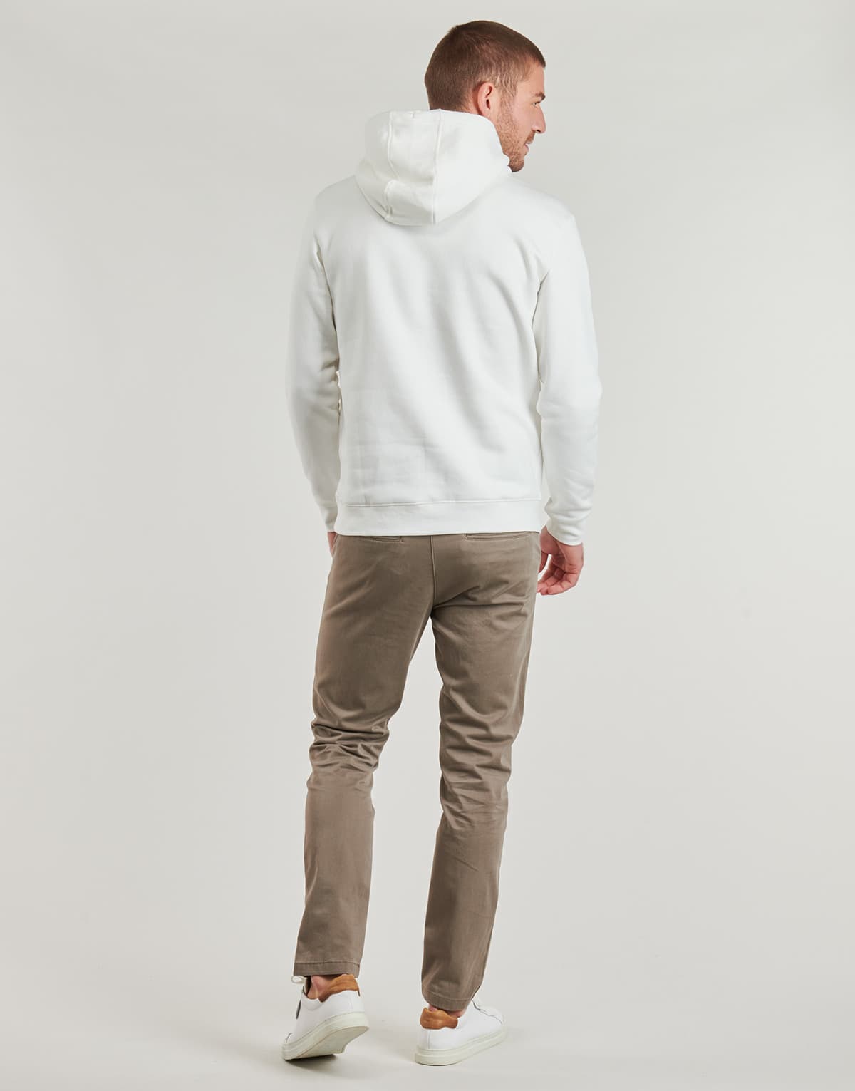 Men's Sweatshirts Teddy Smith White
