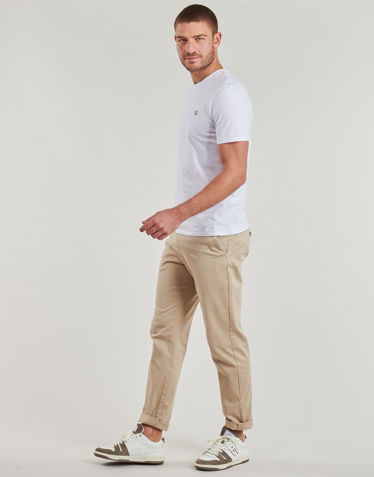 Men's T-Shirts Teddy Smith White