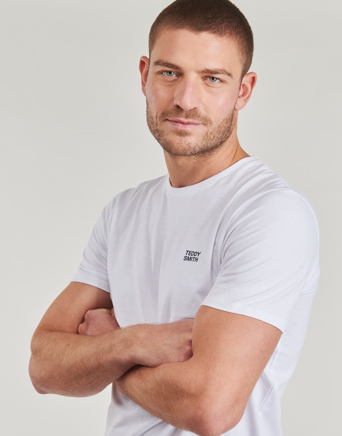 Men's T-Shirts Teddy Smith White