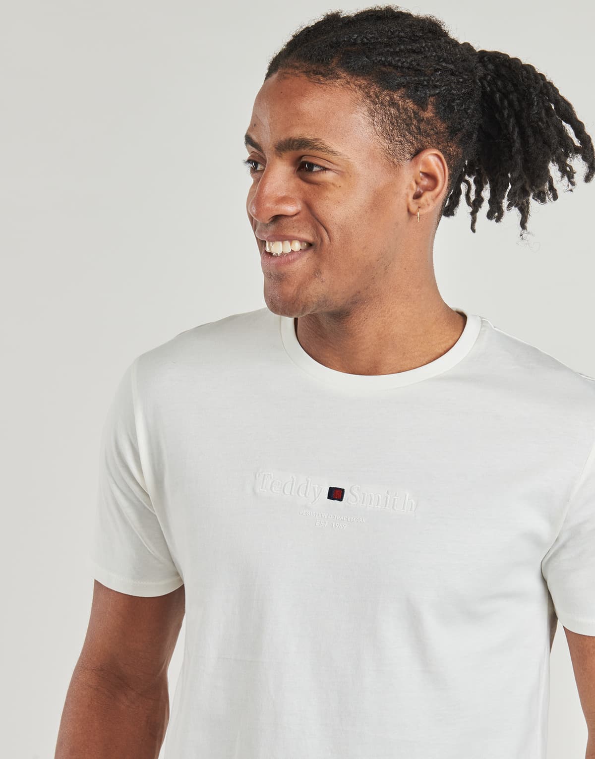 Men's T-Shirts Teddy Smith White