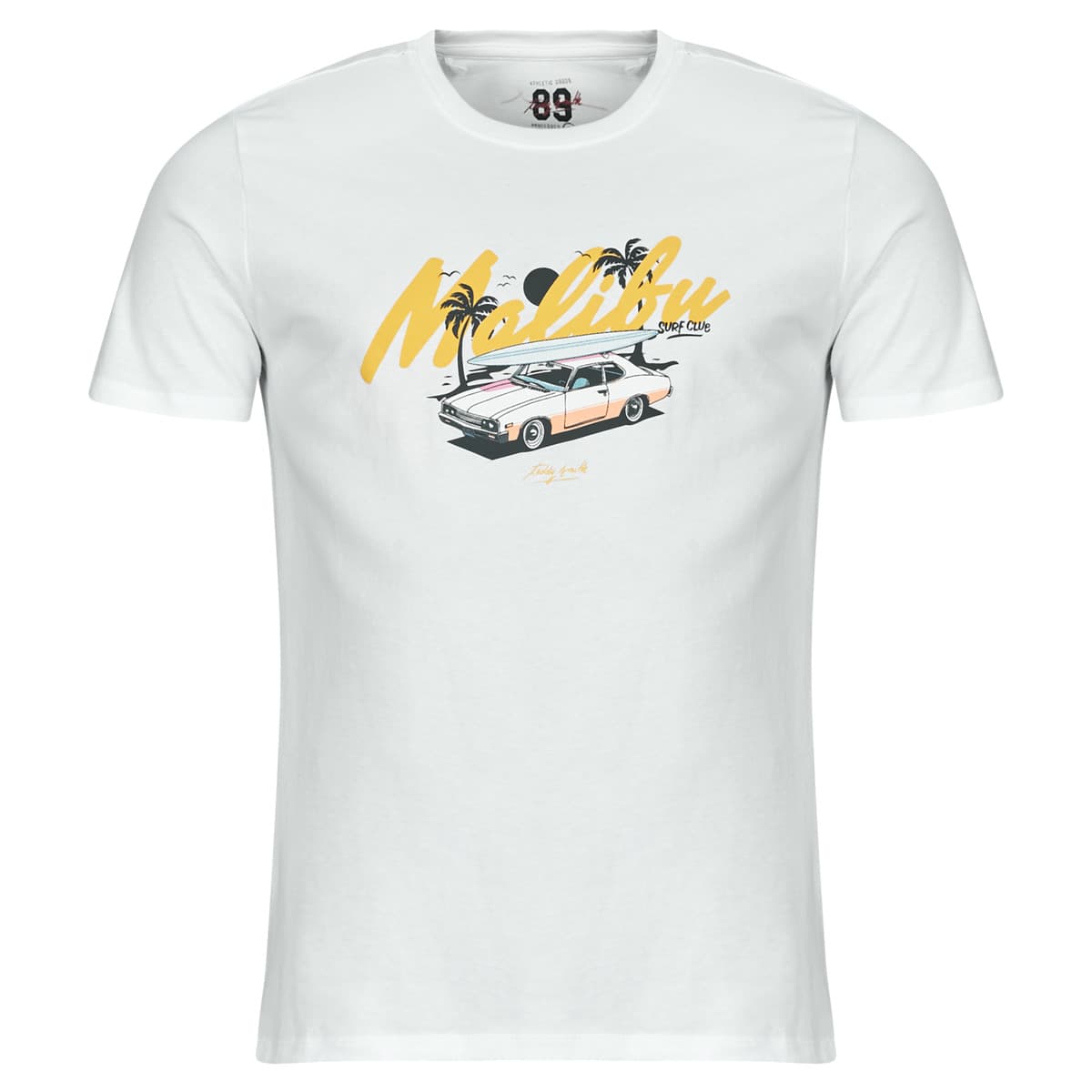 Men's T-Shirts Teddy Smith White