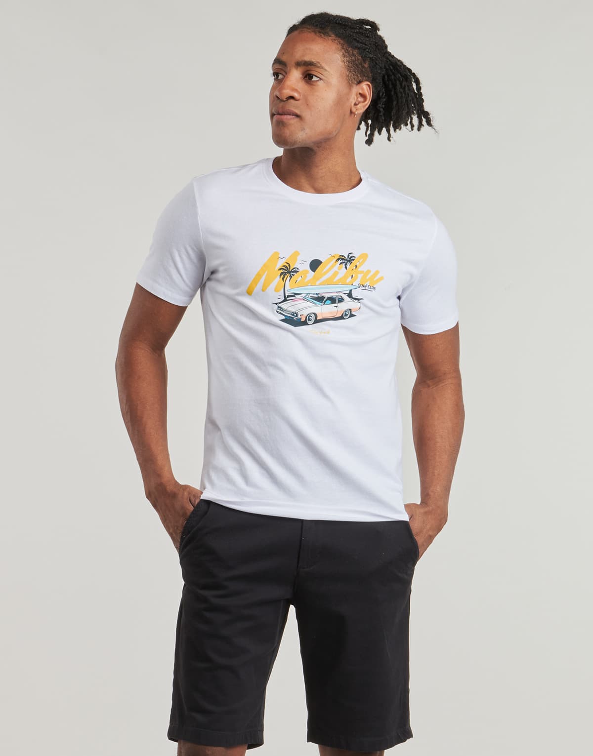 Men's T-Shirts Teddy Smith White