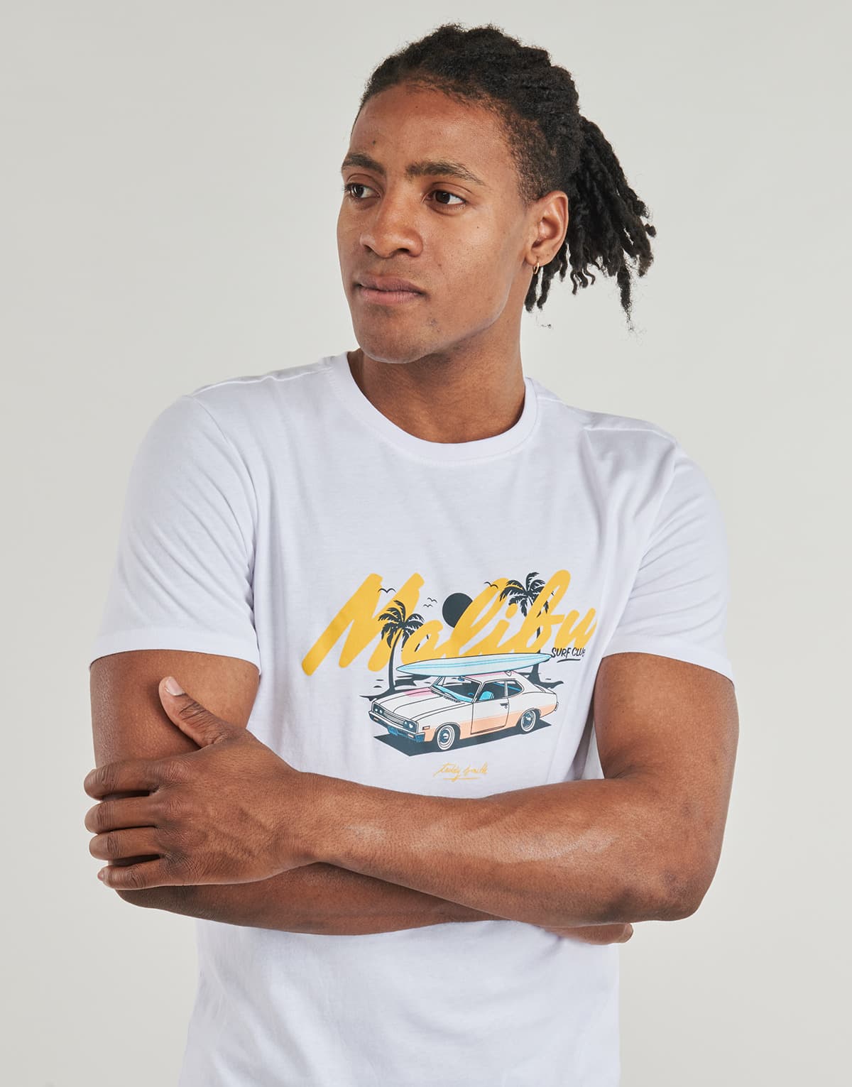 Men's T-Shirts Teddy Smith White