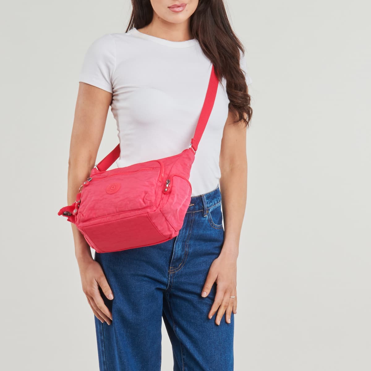 Women's Shoulder Bags Kipling Pink