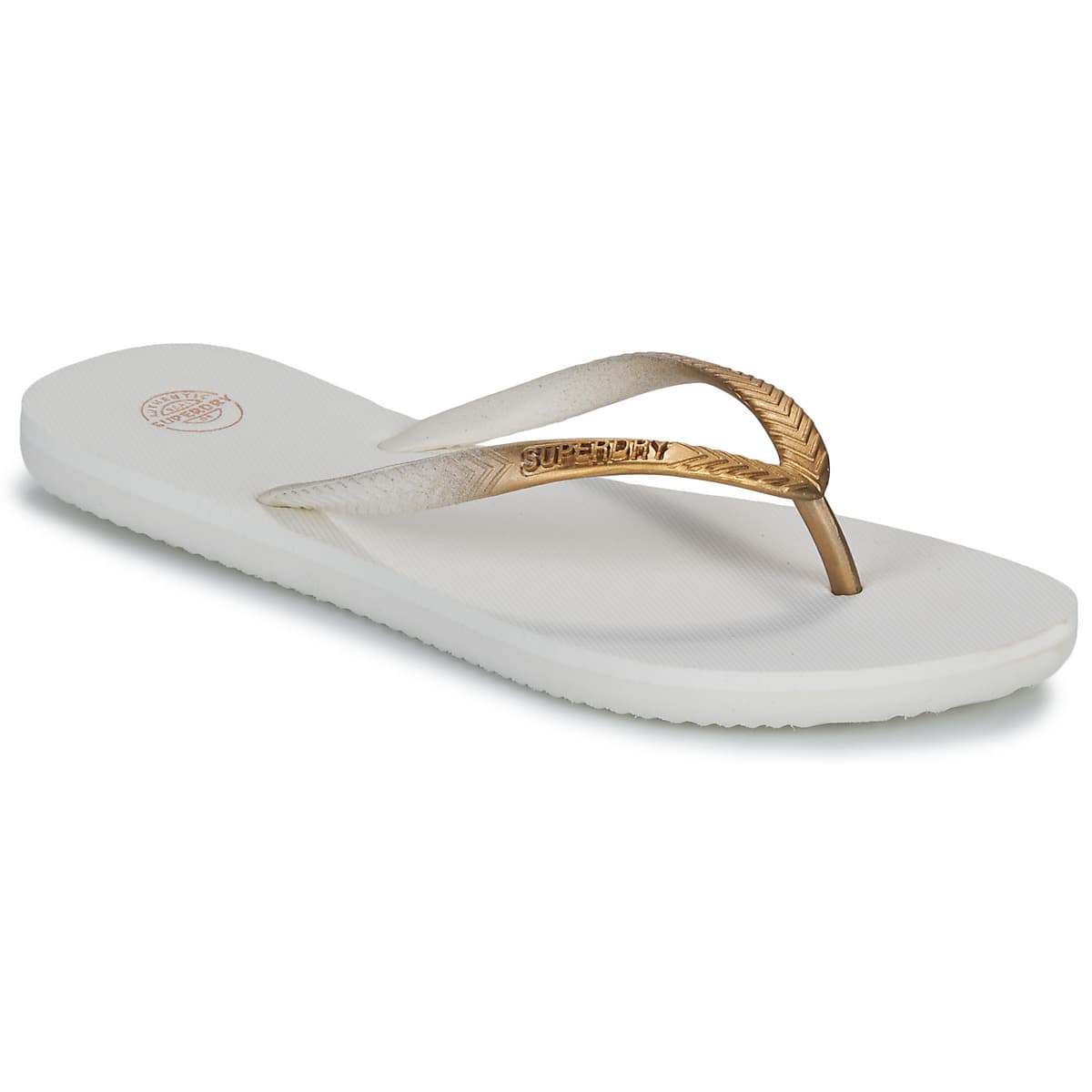 Women's Flip Flops Superdry White
