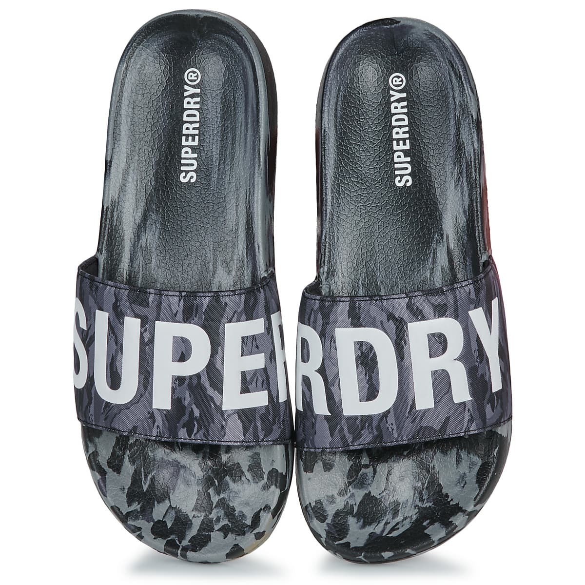 Men's Flip Flops Superdry Black