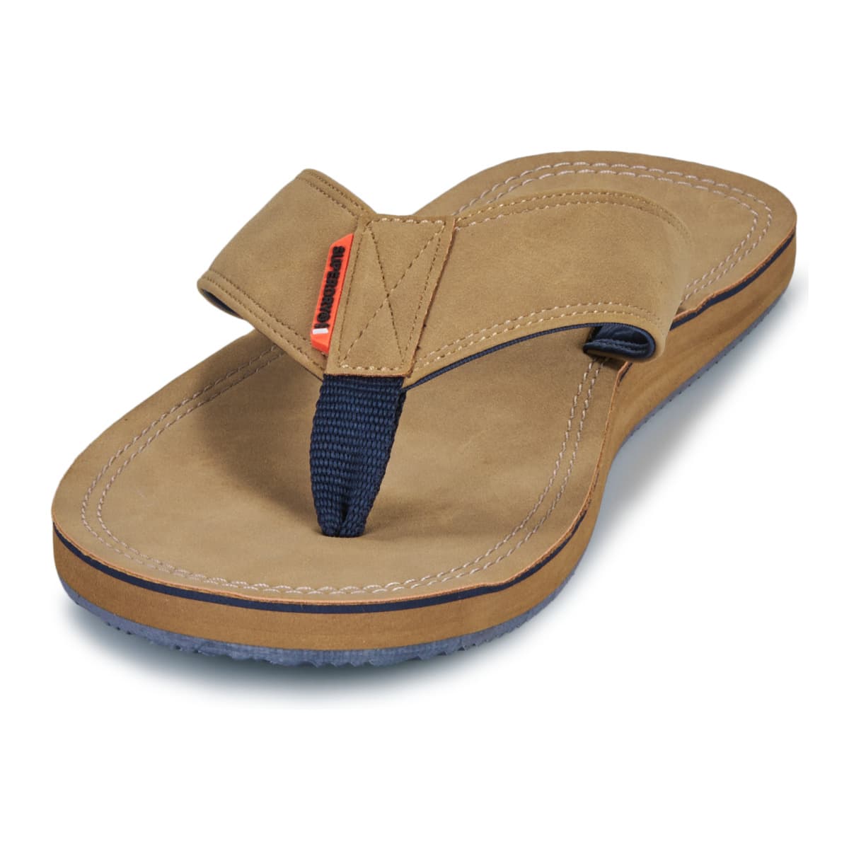 Men's Flip Flops Superdry Brown