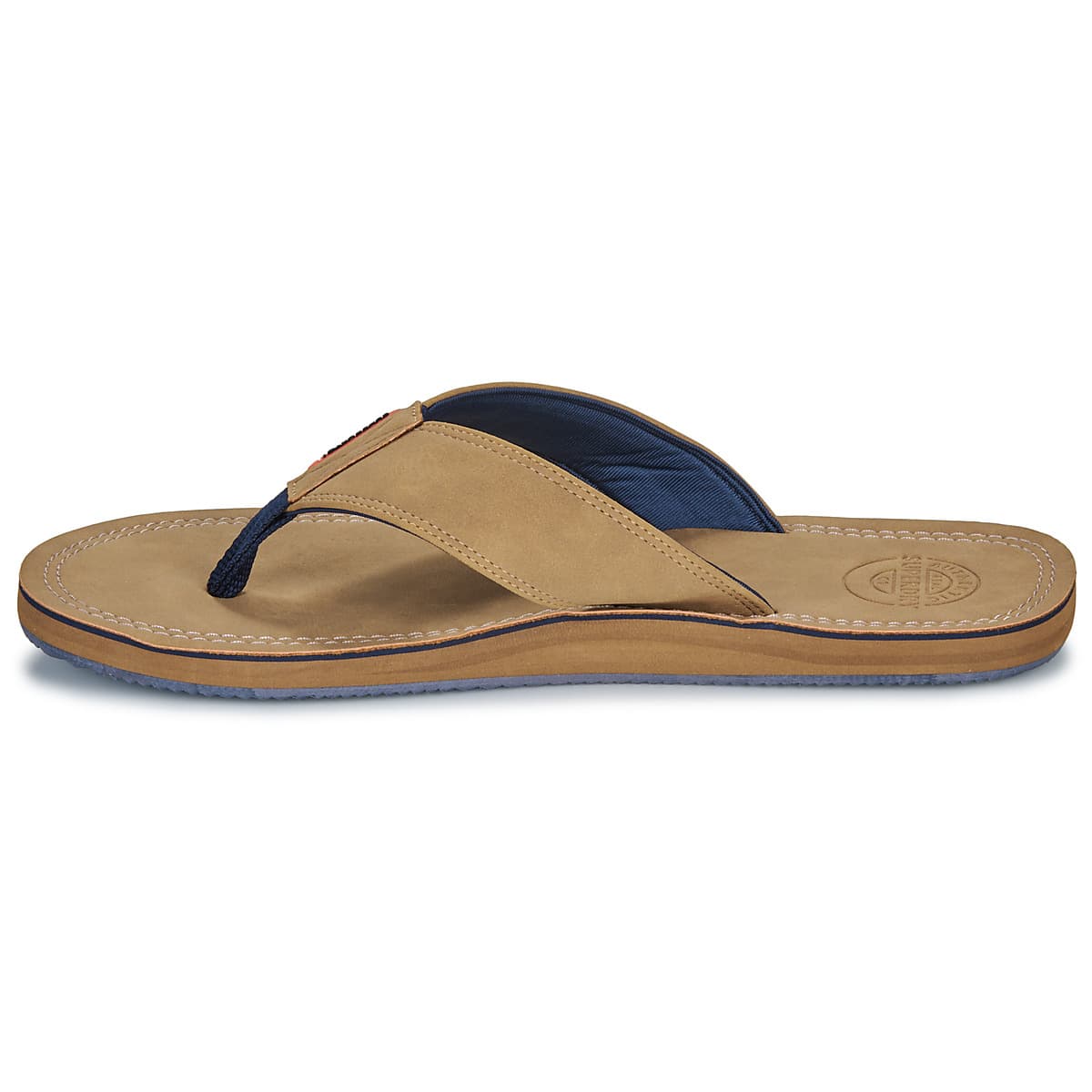 Men's Flip Flops Superdry Brown
