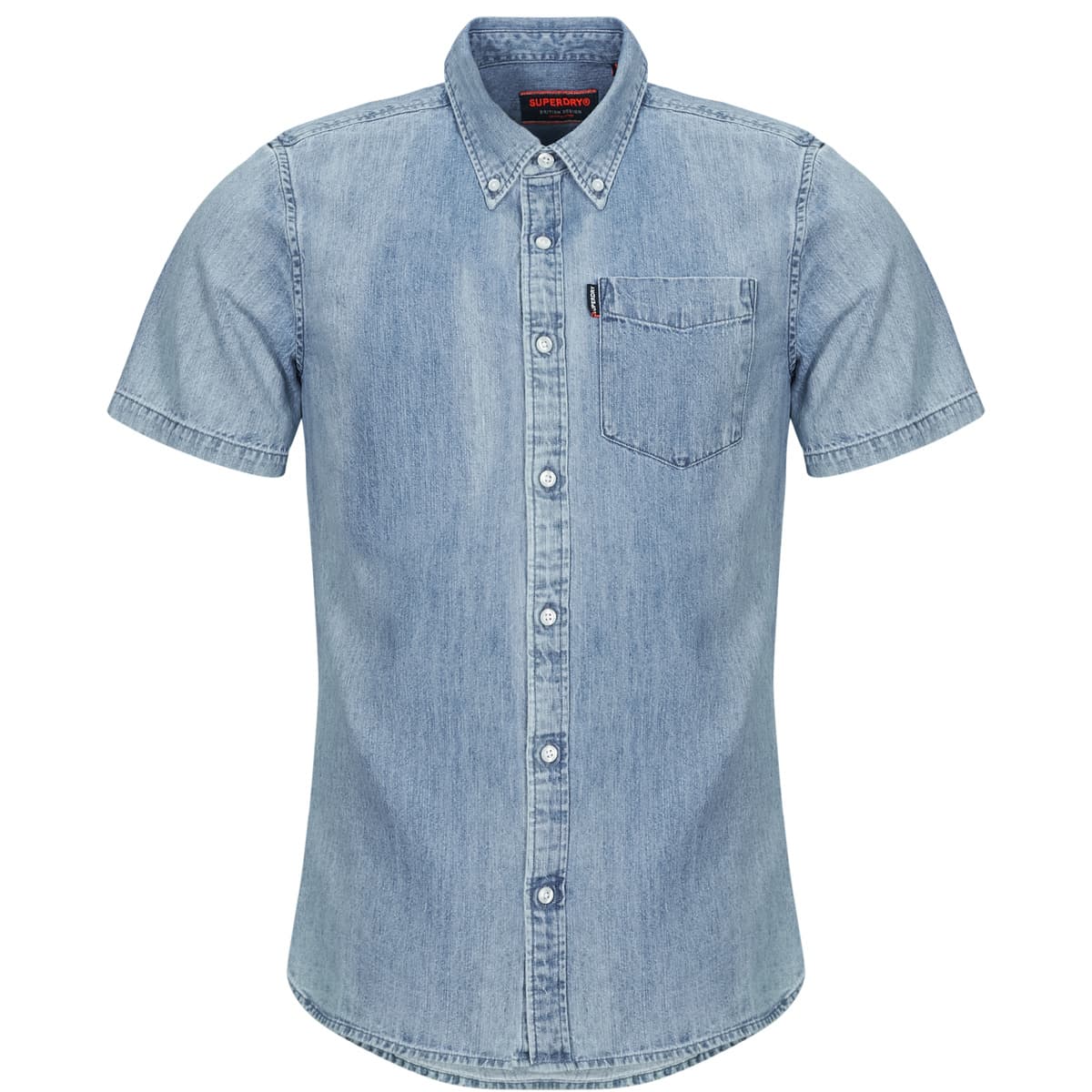 Men's Shirts Superdry Blue