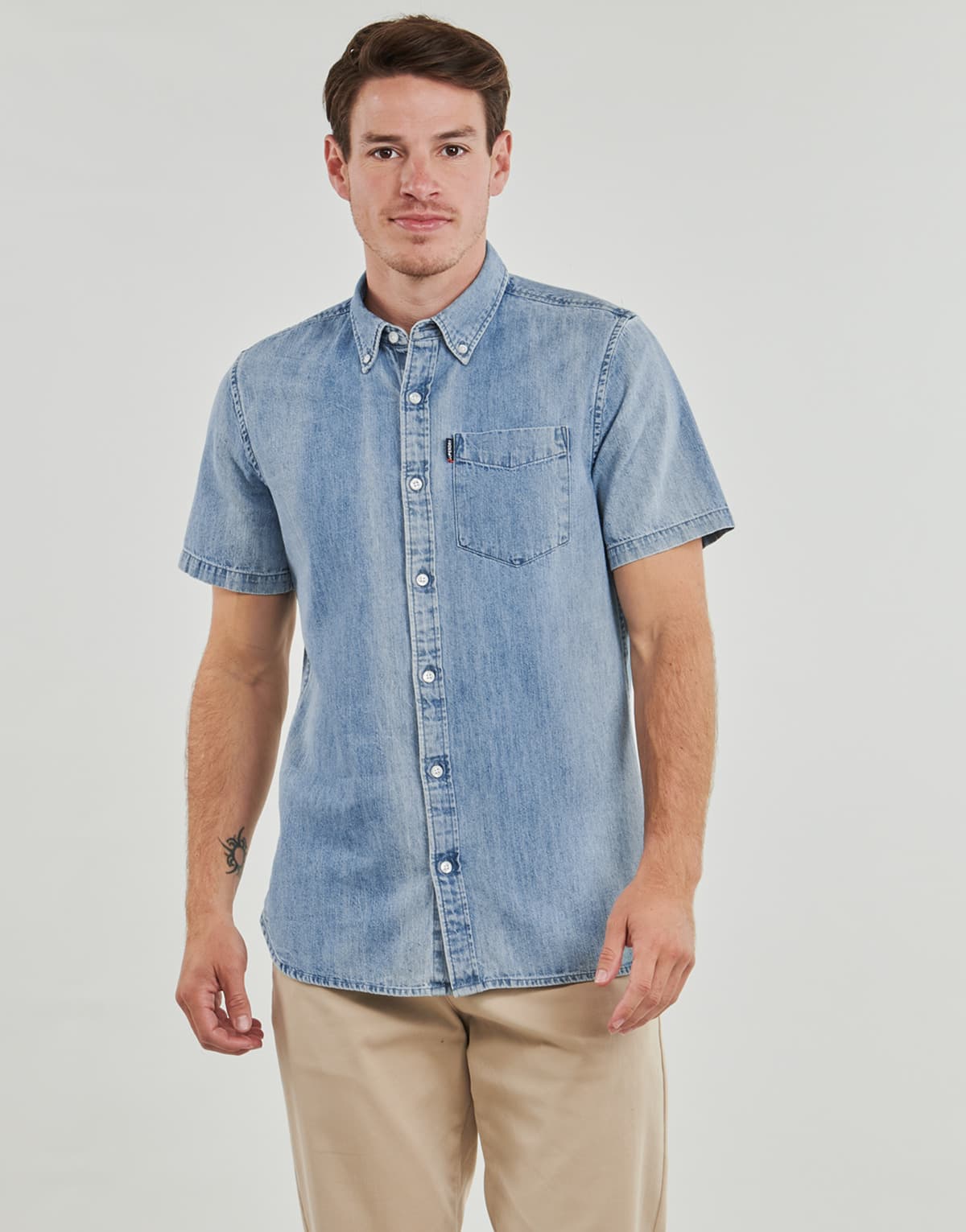 Men's Shirts Superdry Blue