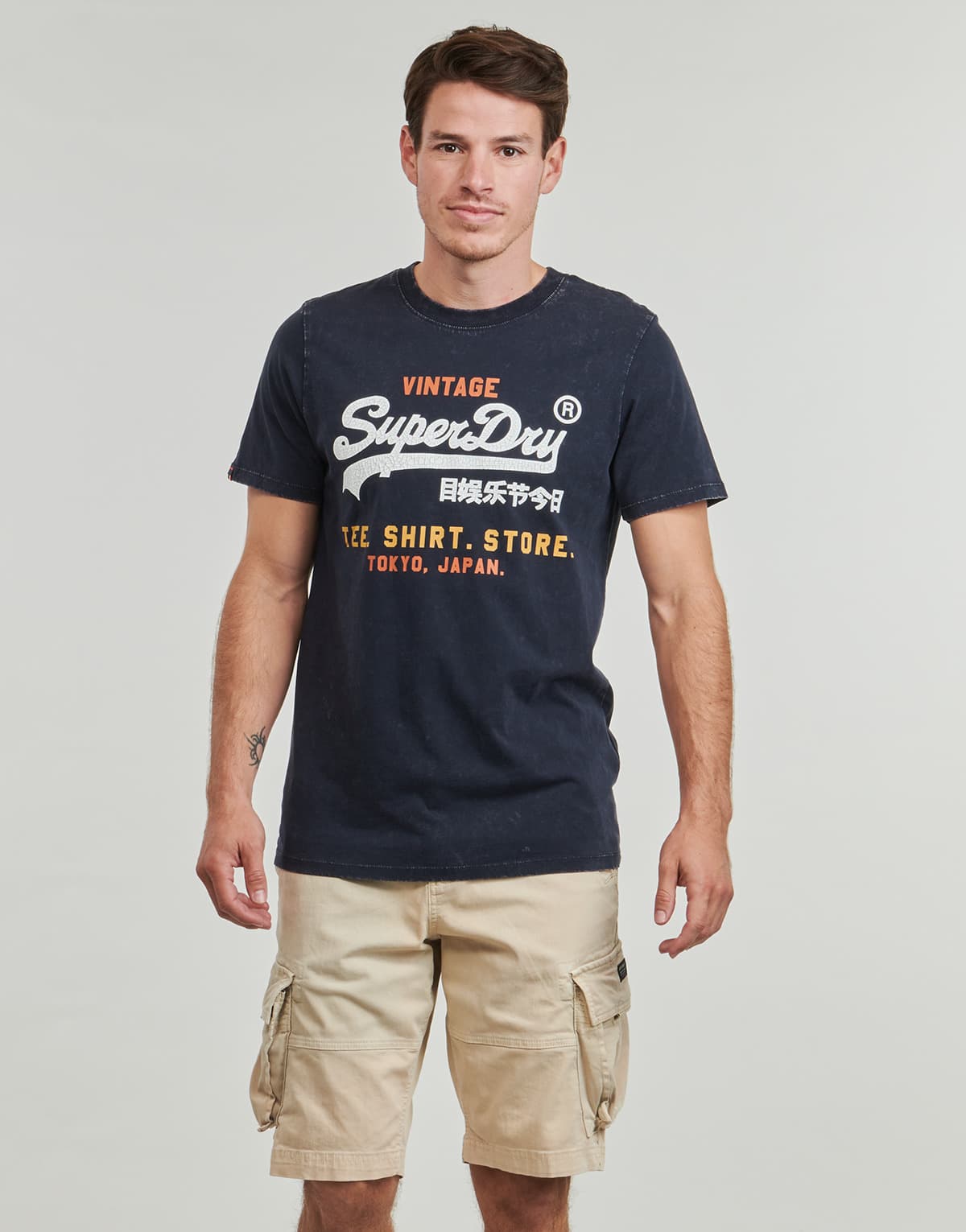Men's T-Shirts Superdry Blue