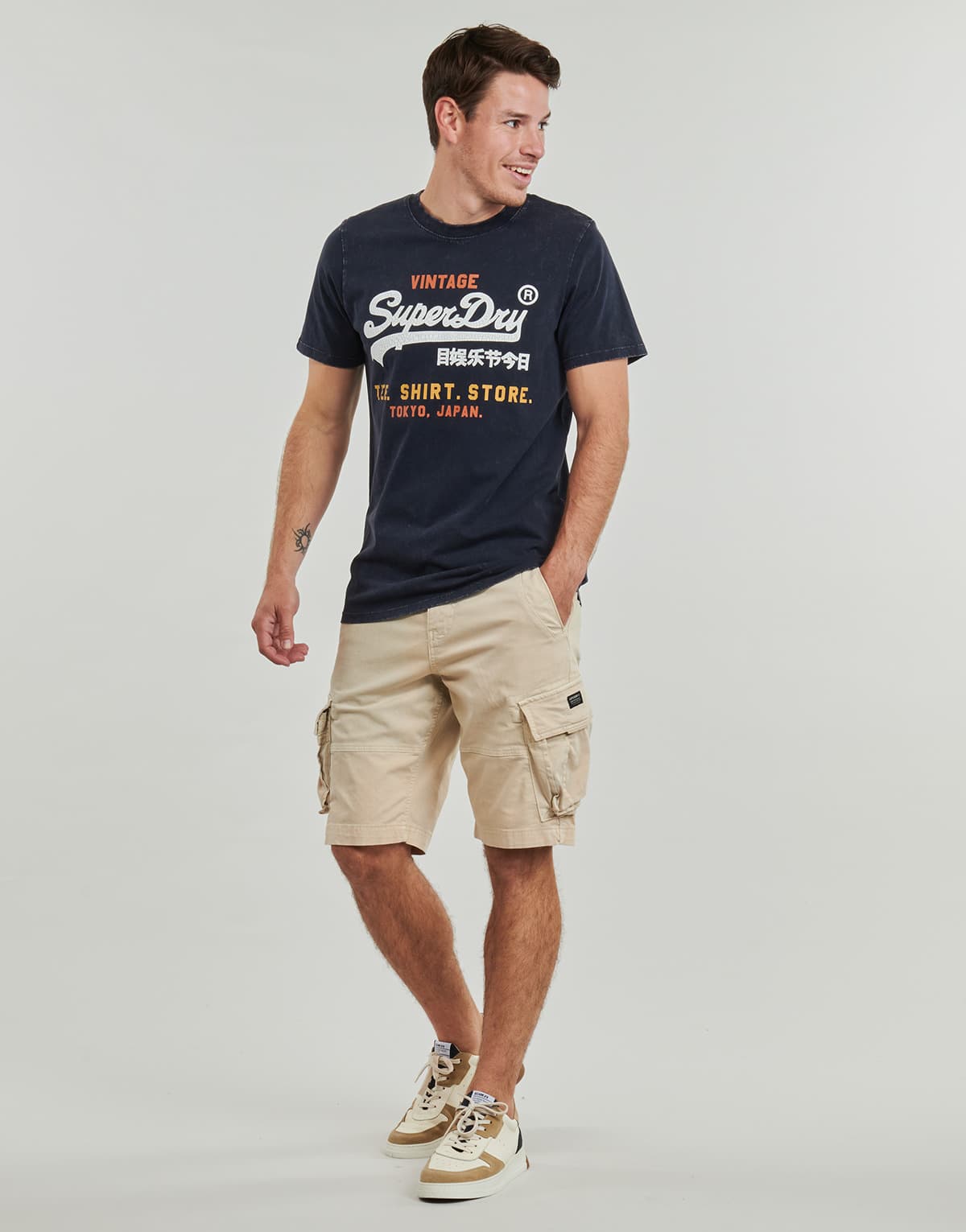 Men's T-Shirts Superdry Blue