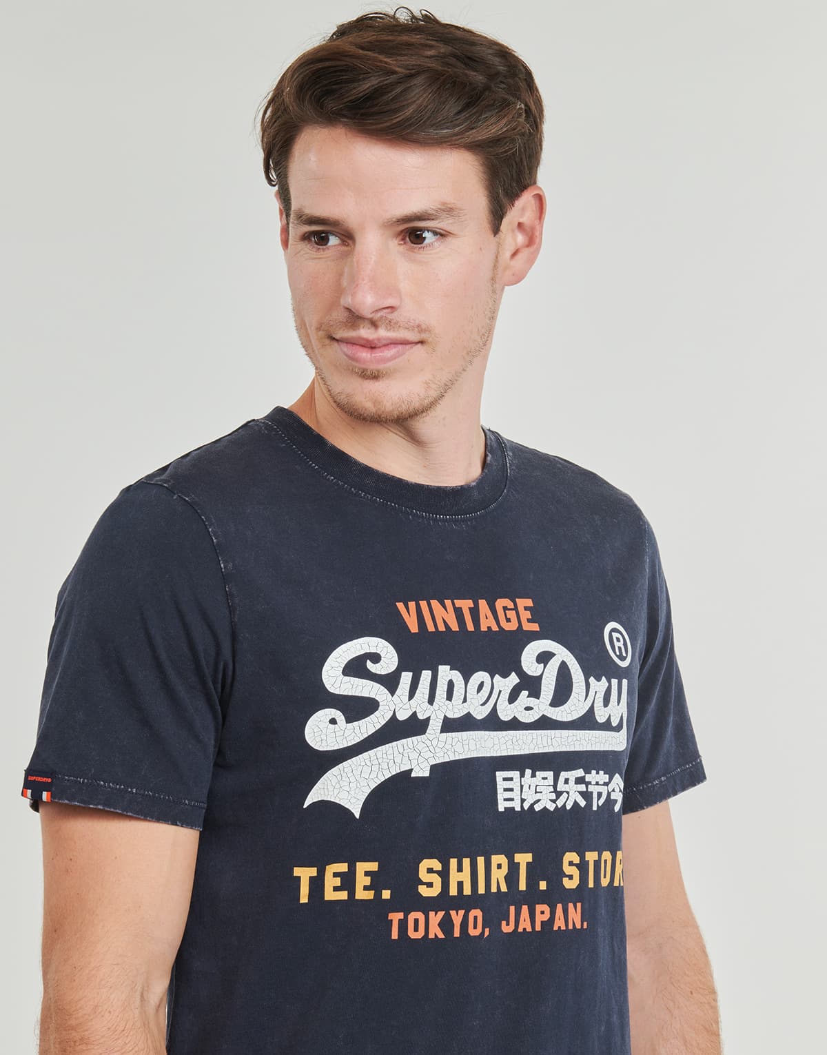 Men's T-Shirts Superdry Blue